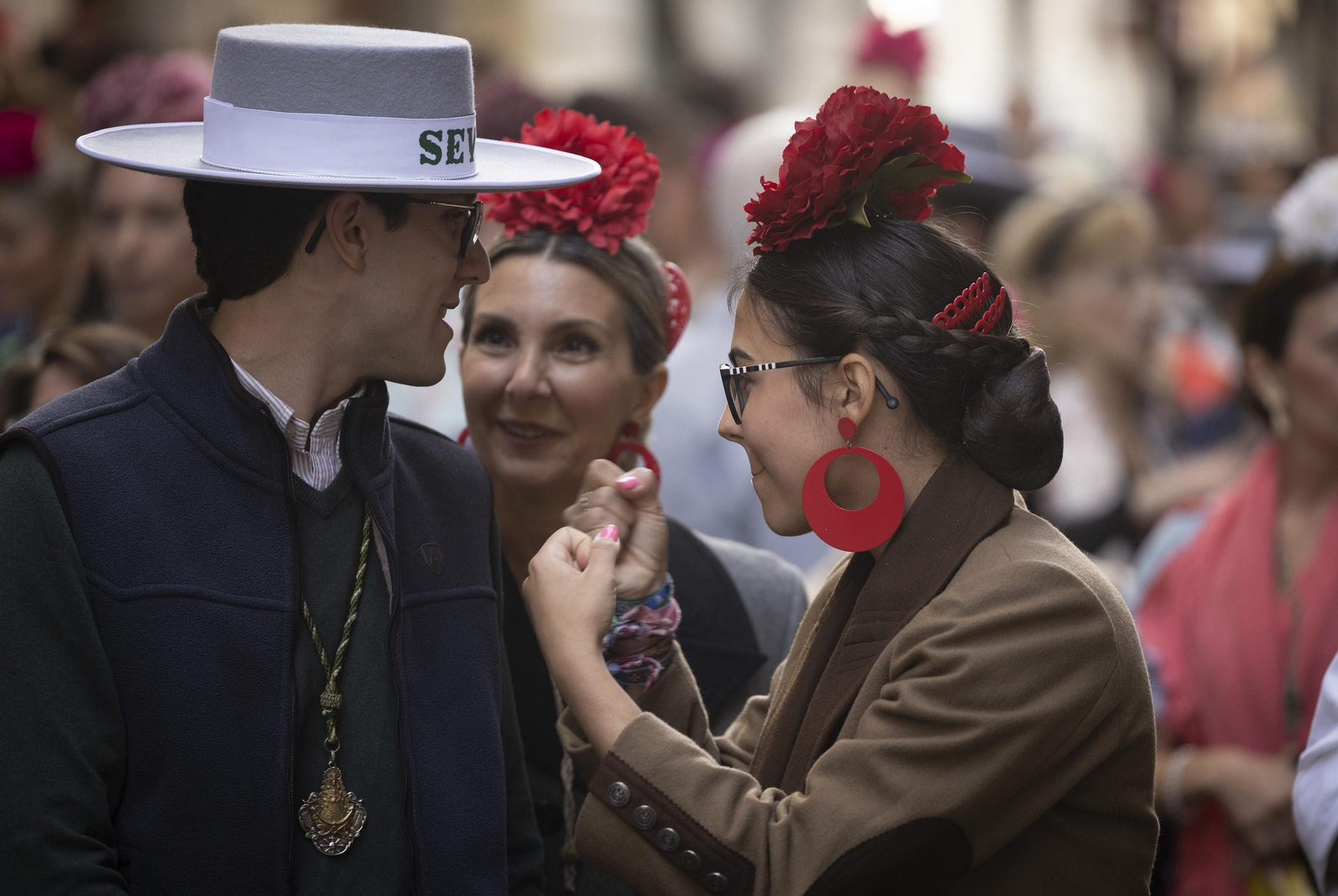 Las imágenes de la salida de la Hermandad del Rocío de Sevilla