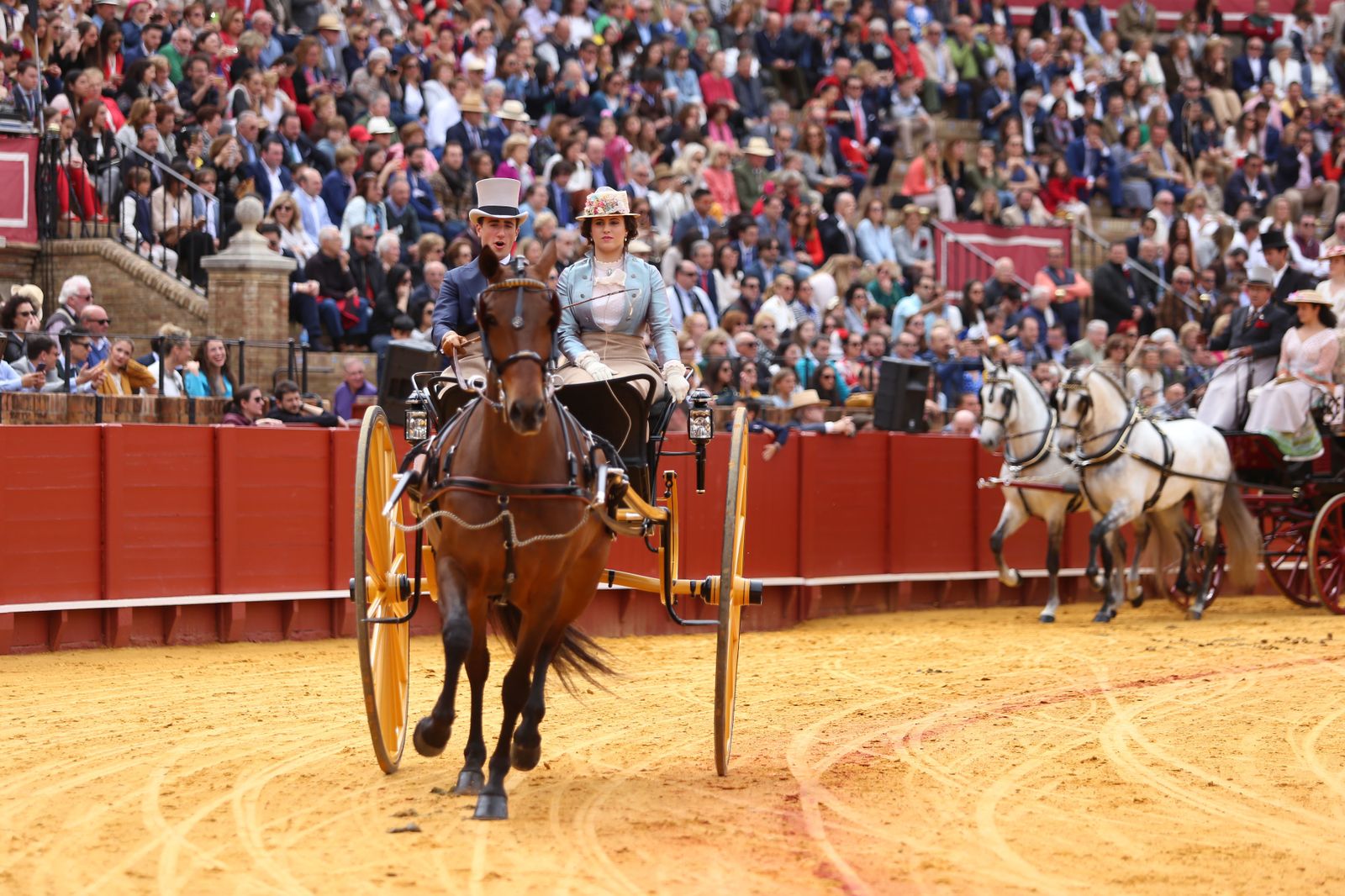 XXXIII Exhibición del Real Club de Enganches de Andalucía en la Maestranza