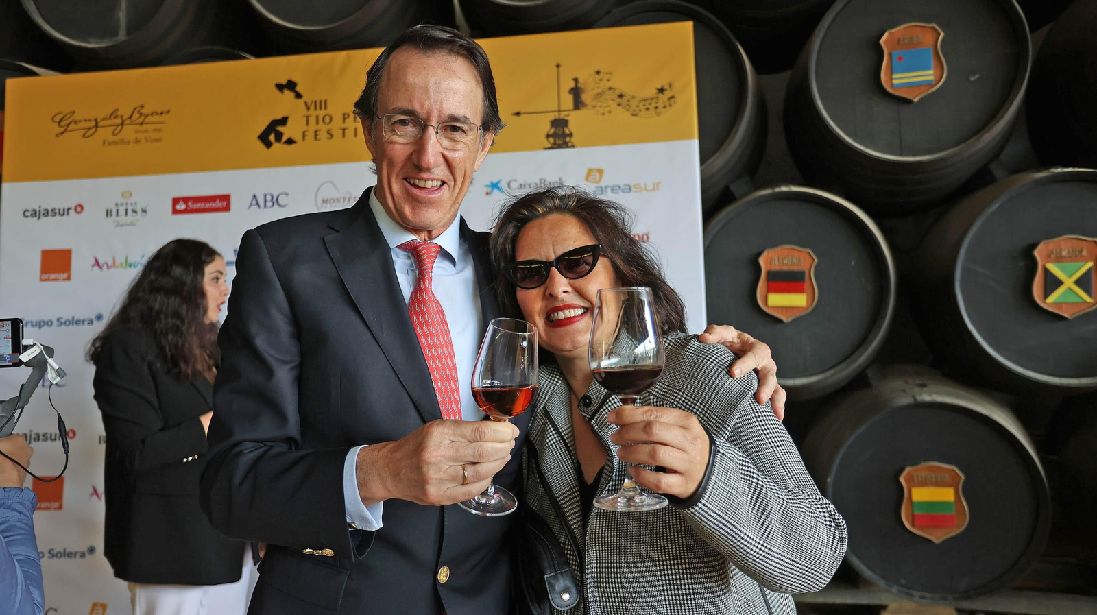 Imágenes de la presentación  'Veranea en la bodega' en González Byass