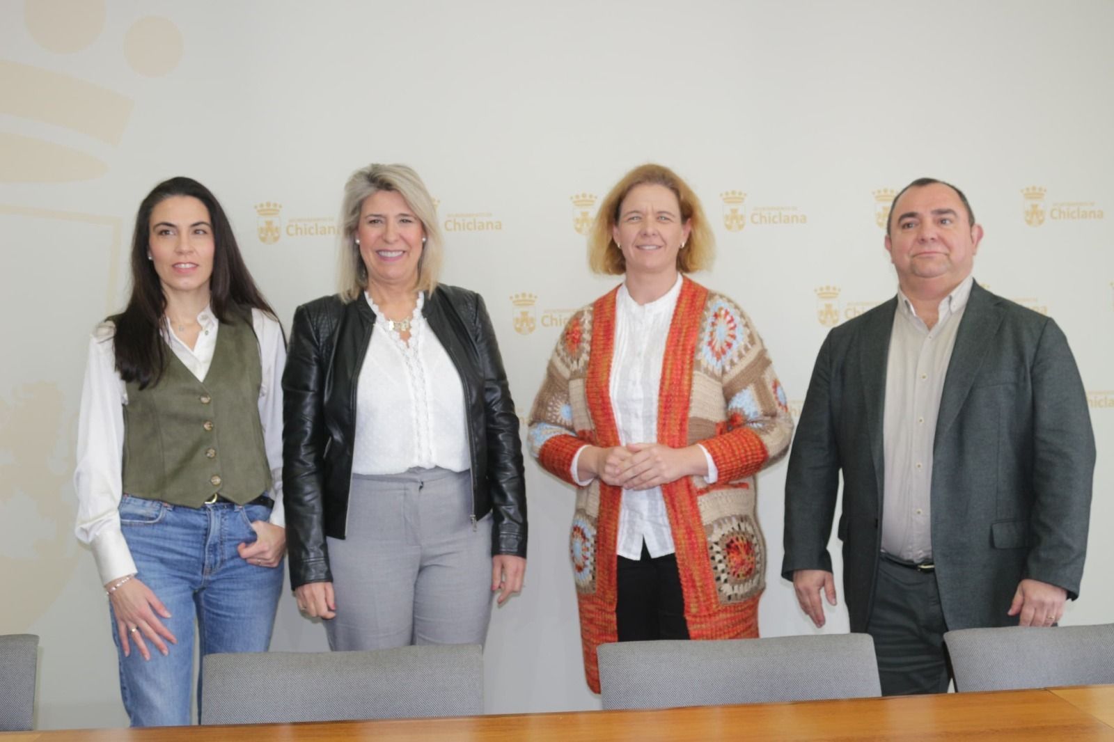 Participantes en esta rueda de prensa.