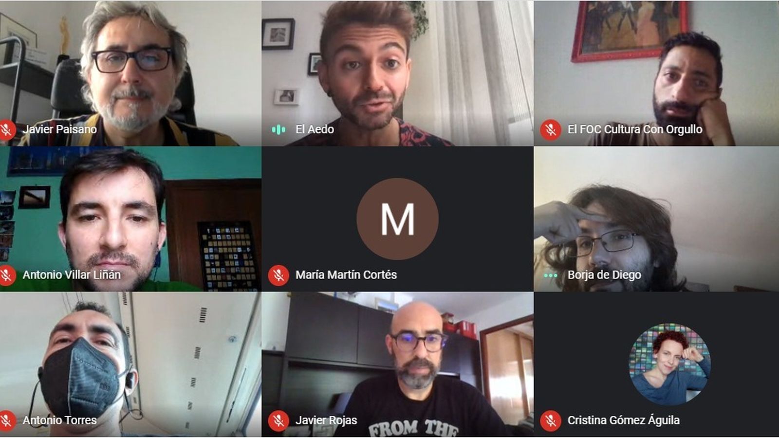 Encuentro FOC  con Jesús Torres y Antonio Villar, video´juego 'Puños de harina'