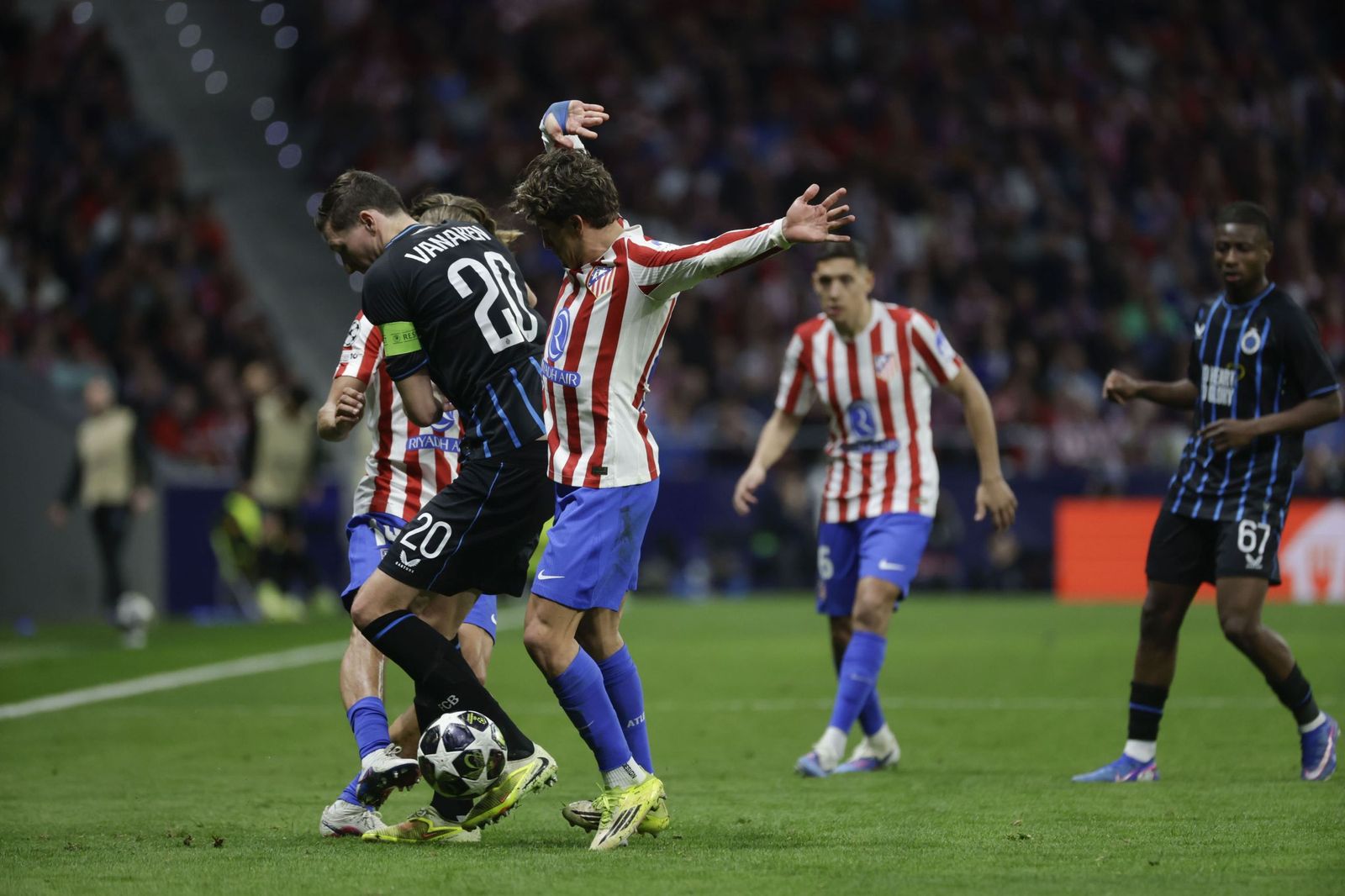 Las fotos del Atlético de Madrid - Brujas