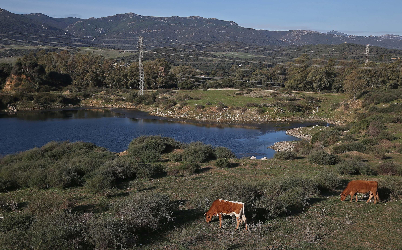 Imágenes del acuífero de la Huerta de Las Pilas en Algeciras