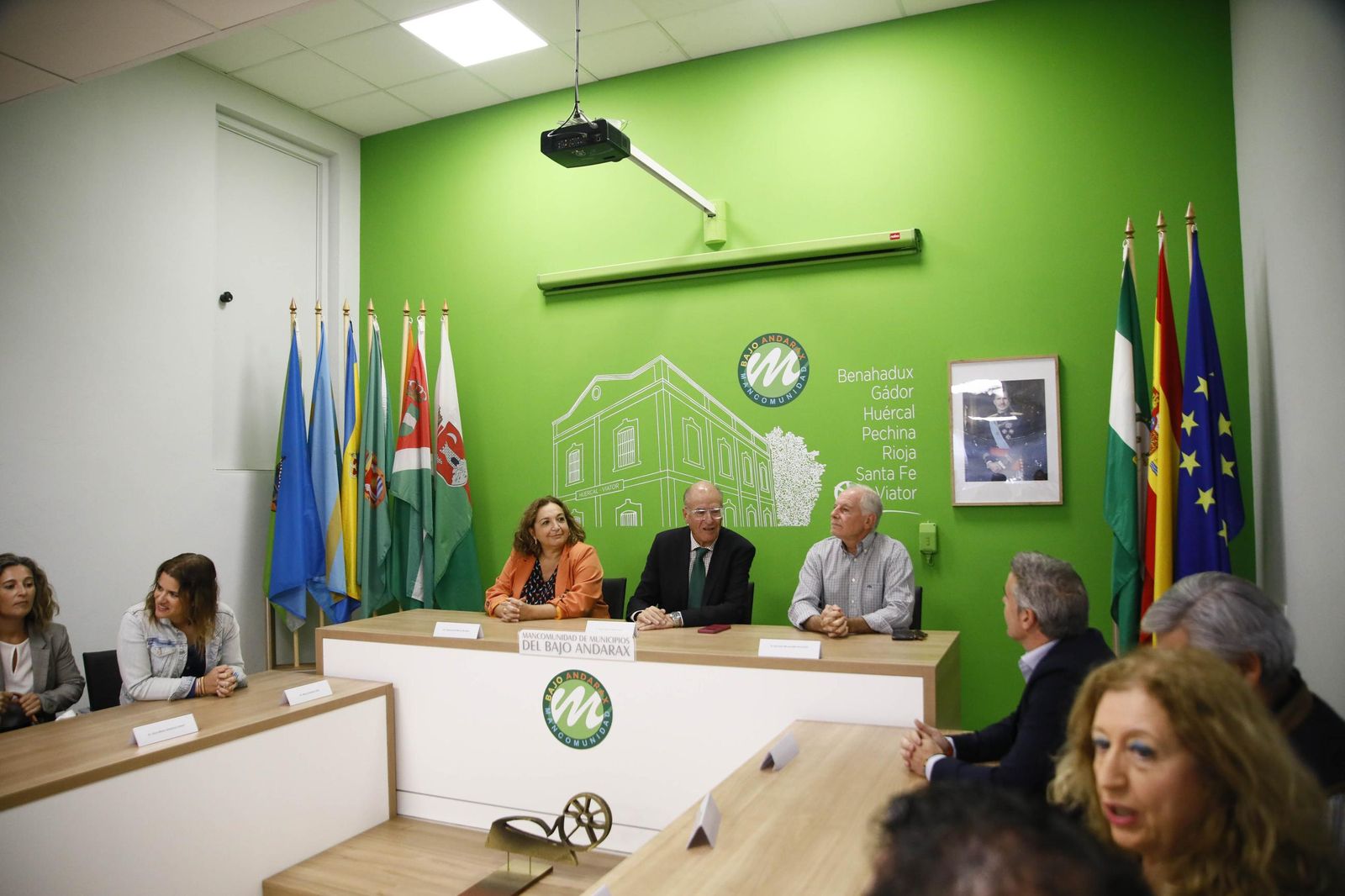 La inauguración de la nueva sede de la Mancomunidad del Bajo Andarax, en imágenes