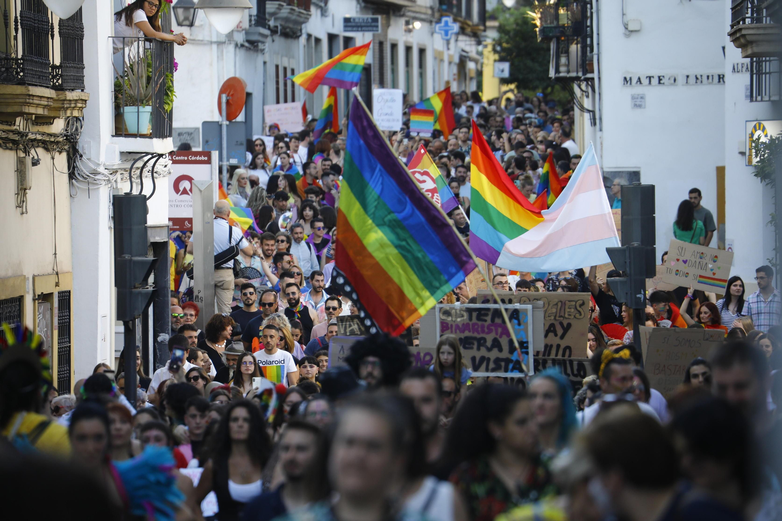 La marcha del Orgullo LGTBIQ+ de Córdoba, en imágenes