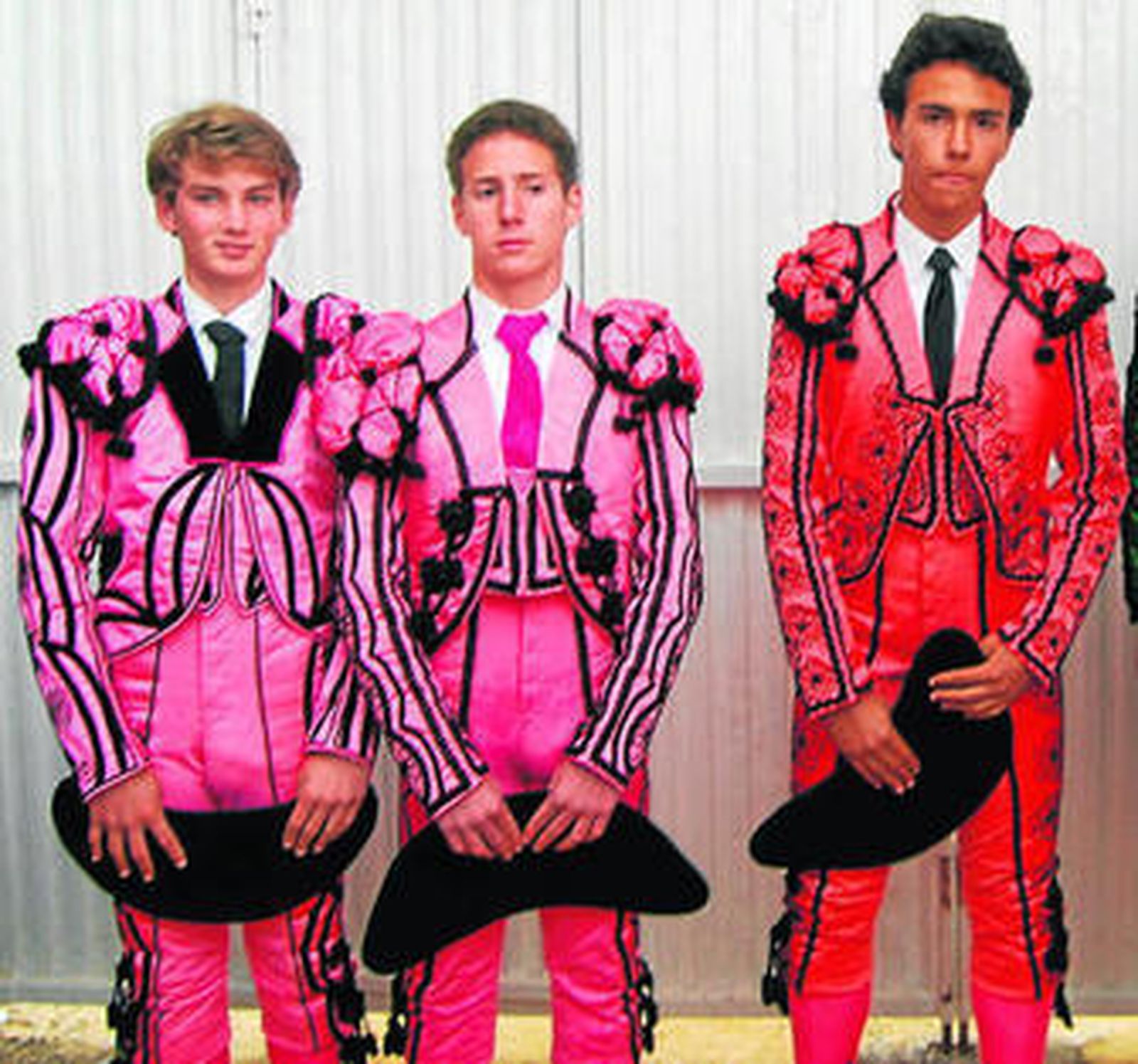 Manuel Ponce, Jorge Alba y José Ruiz, en una fotografía de archivo.