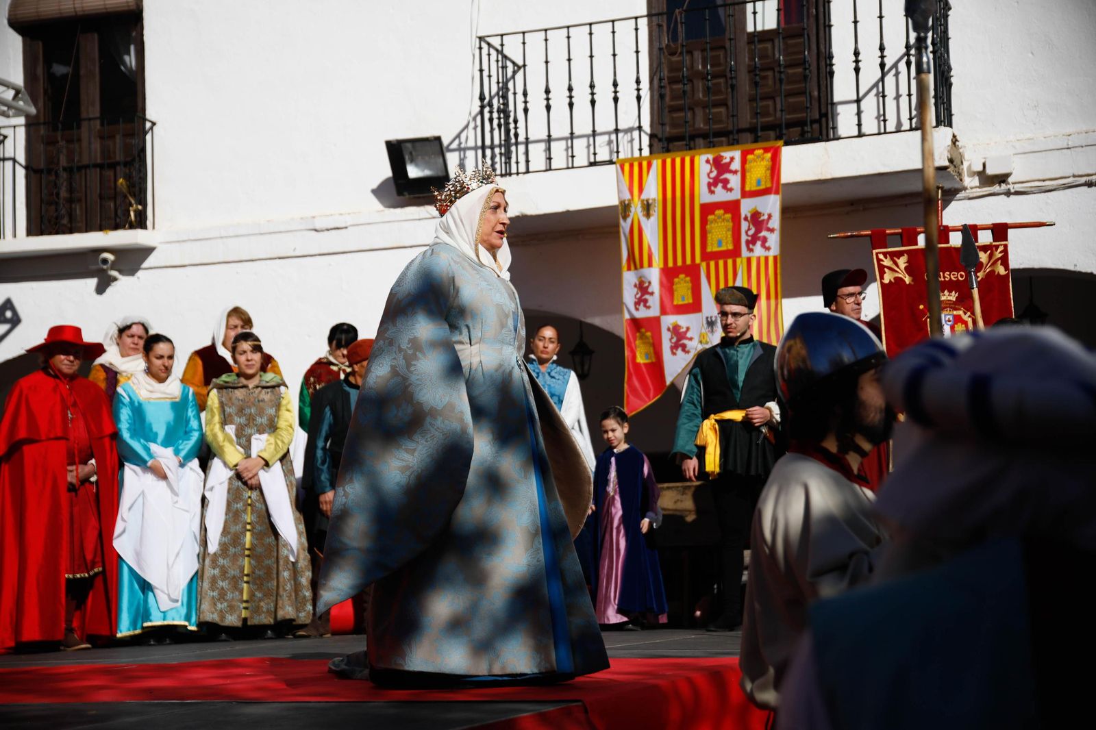 La Recreación de la Pernoctación de los Reyes Católicos en Fiñana, en imágenes