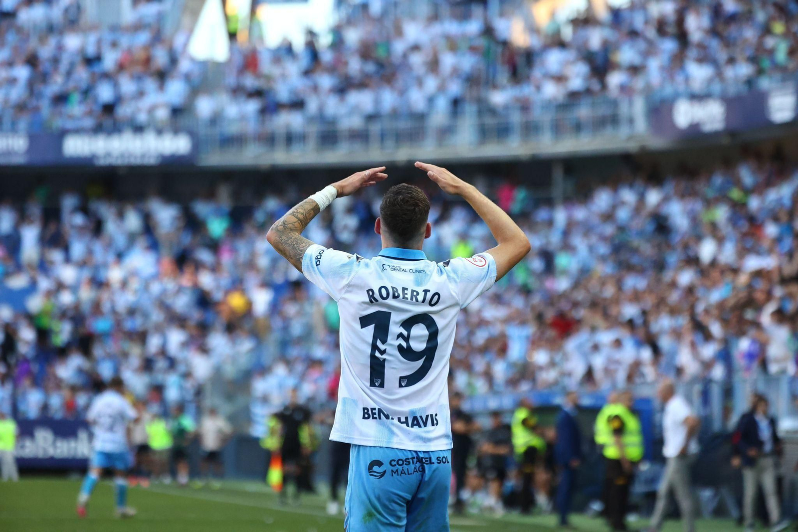 El Málaga CF - Celta Fortuna, en fotos