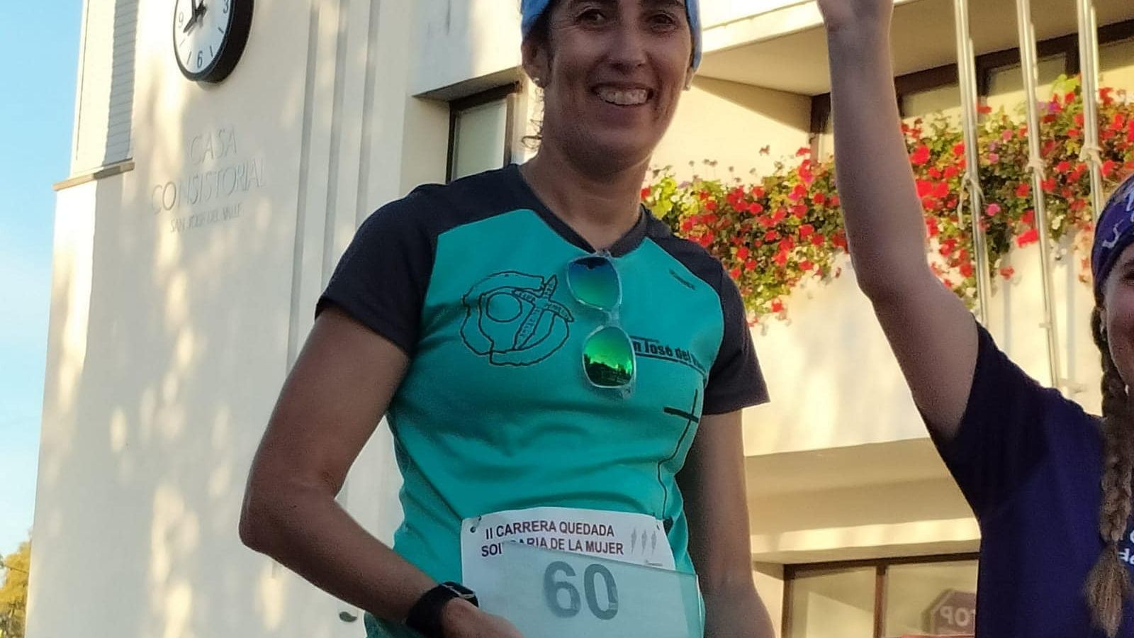 Ganadora de la II carrera solidaria de la mujer.