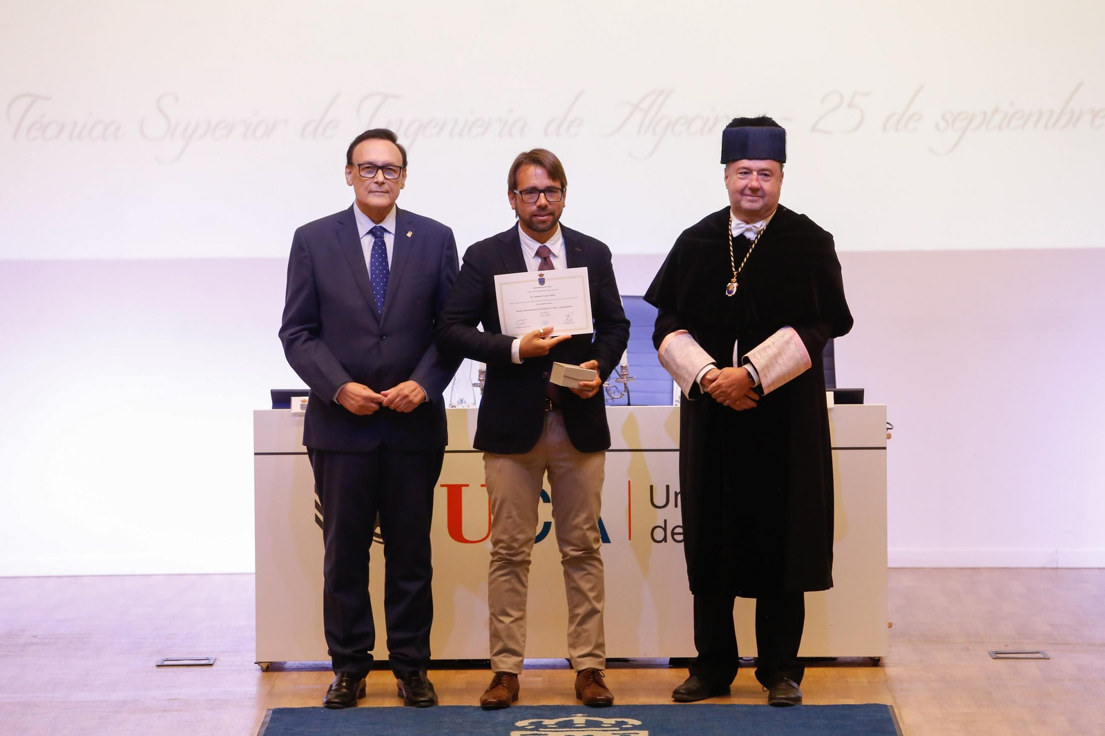 Fotos del acto de apertura en Algeciras del curso en la Universidad de Cádiz