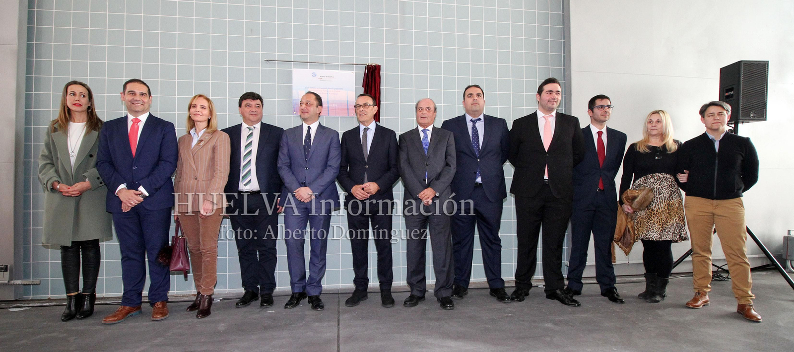 Inauguración de la Nueva Lonja del Puerto de Huelva, en imágenes