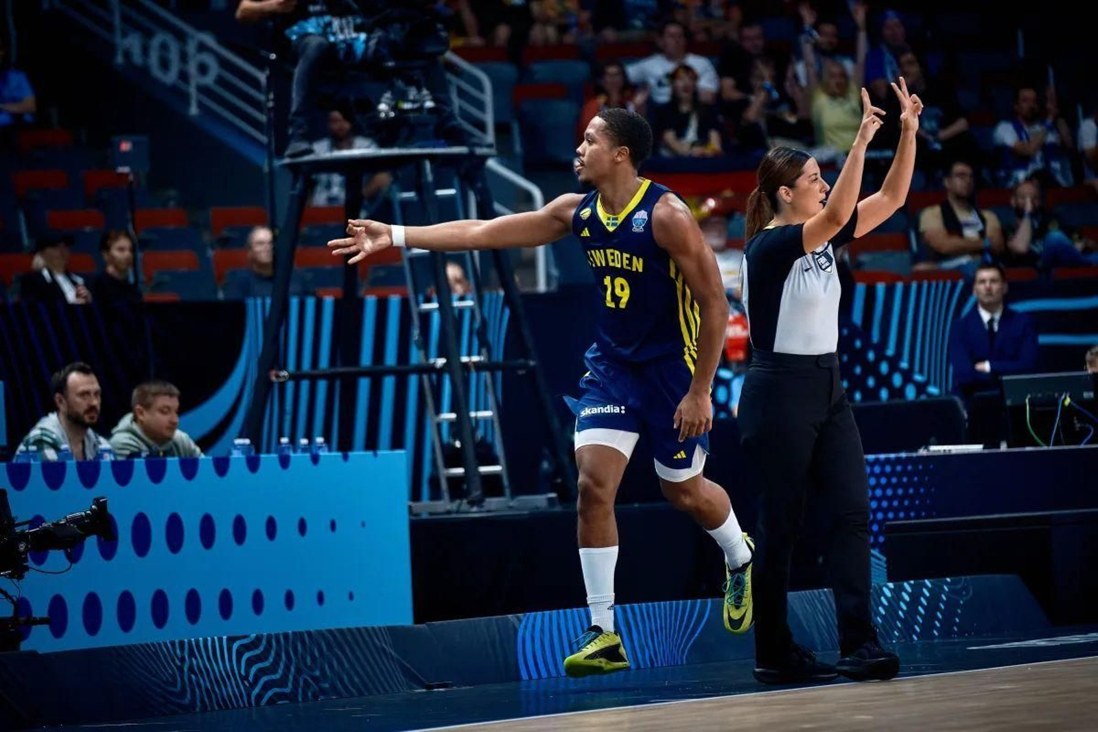 Eurobasket: Pantzar cumple en el adiós de Suecia ante Turquía