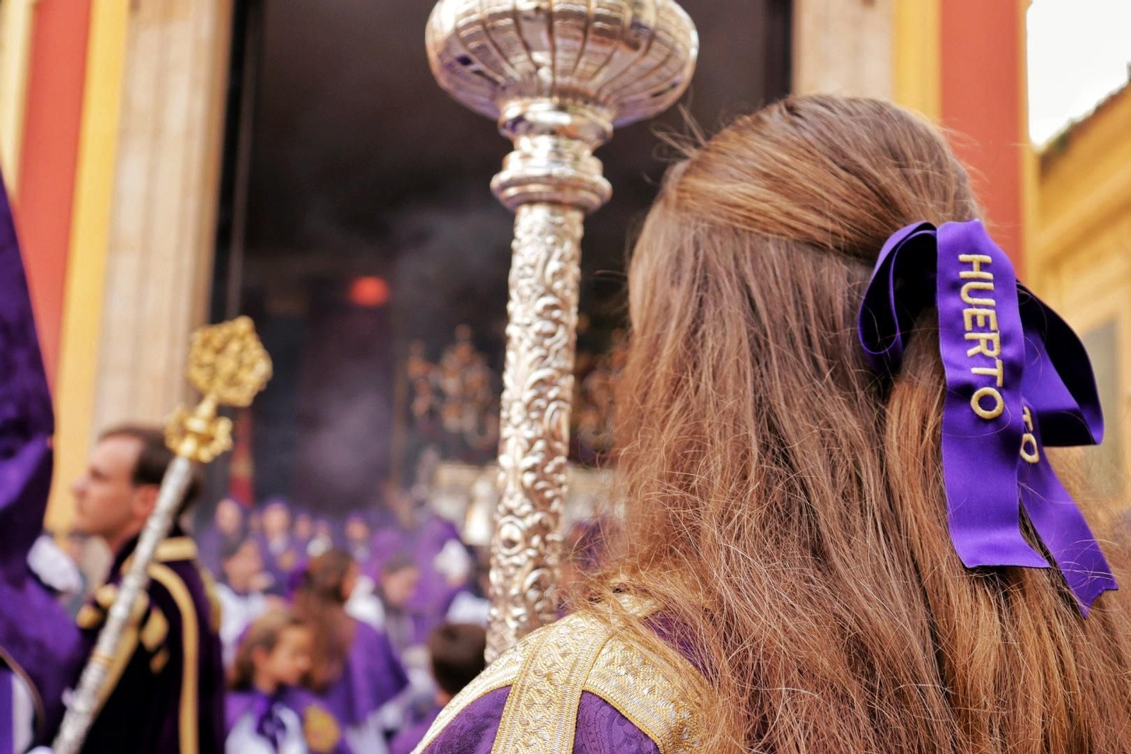 El Huerto el Domingo de Ramos en Málaga, en imágenes