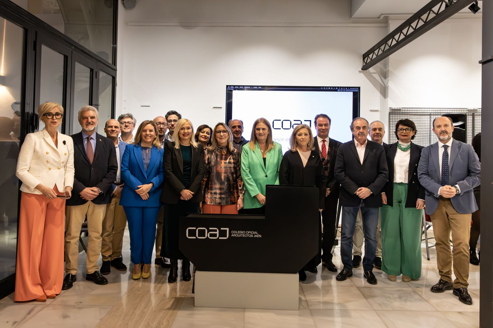 Presentación de la nueva imagen del Colegio de Arquitectos de Jaén