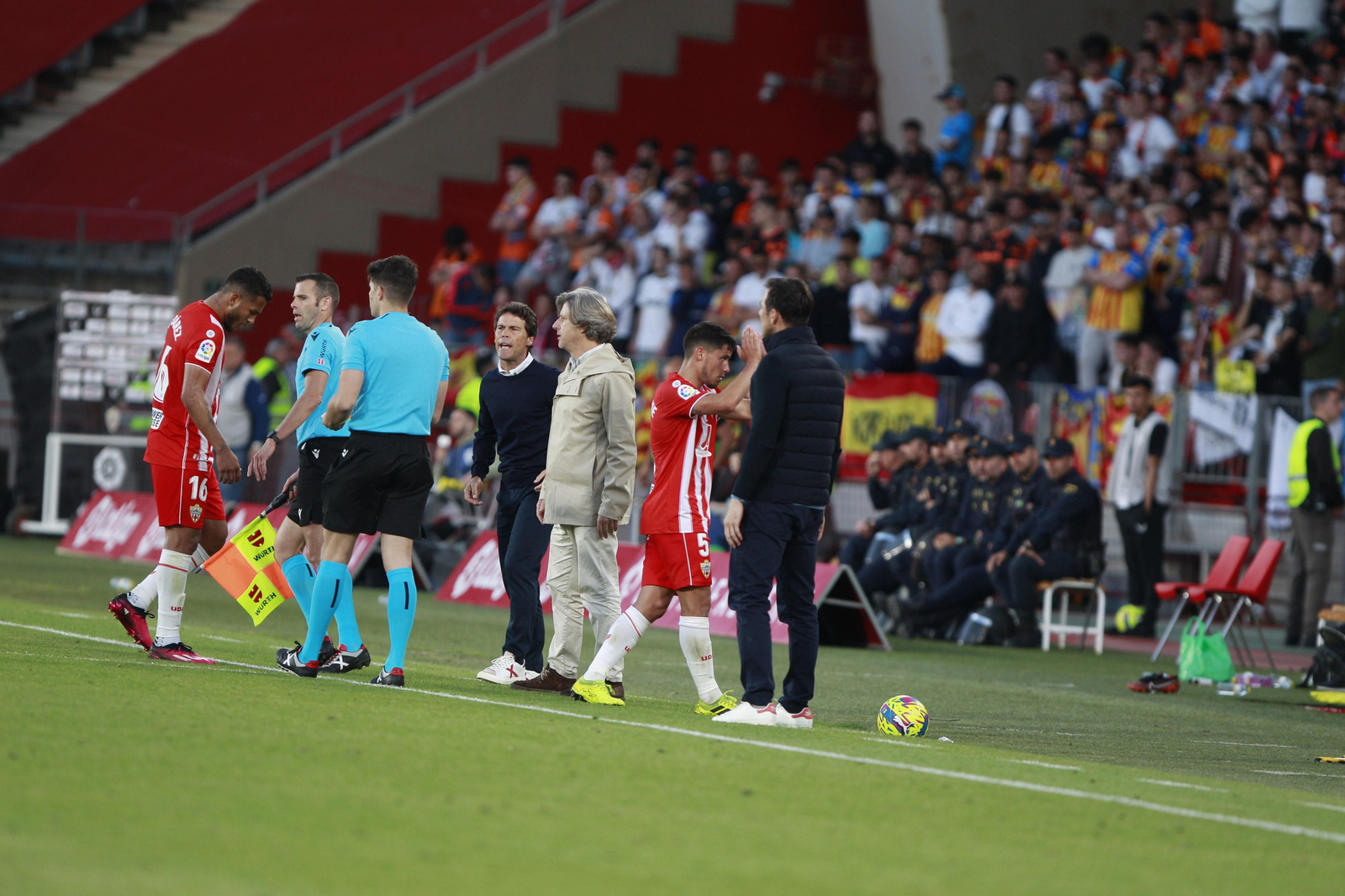 Fotogalería del partido de la Liga Santander, U.D. Almería-Valencia