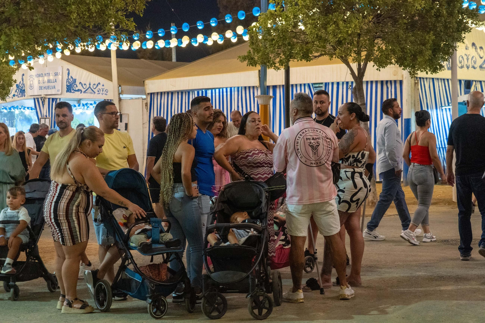 Colombinas 2025: Imágenes del ambiente el sábado 2 de agosto en las Fiestas Colombinas