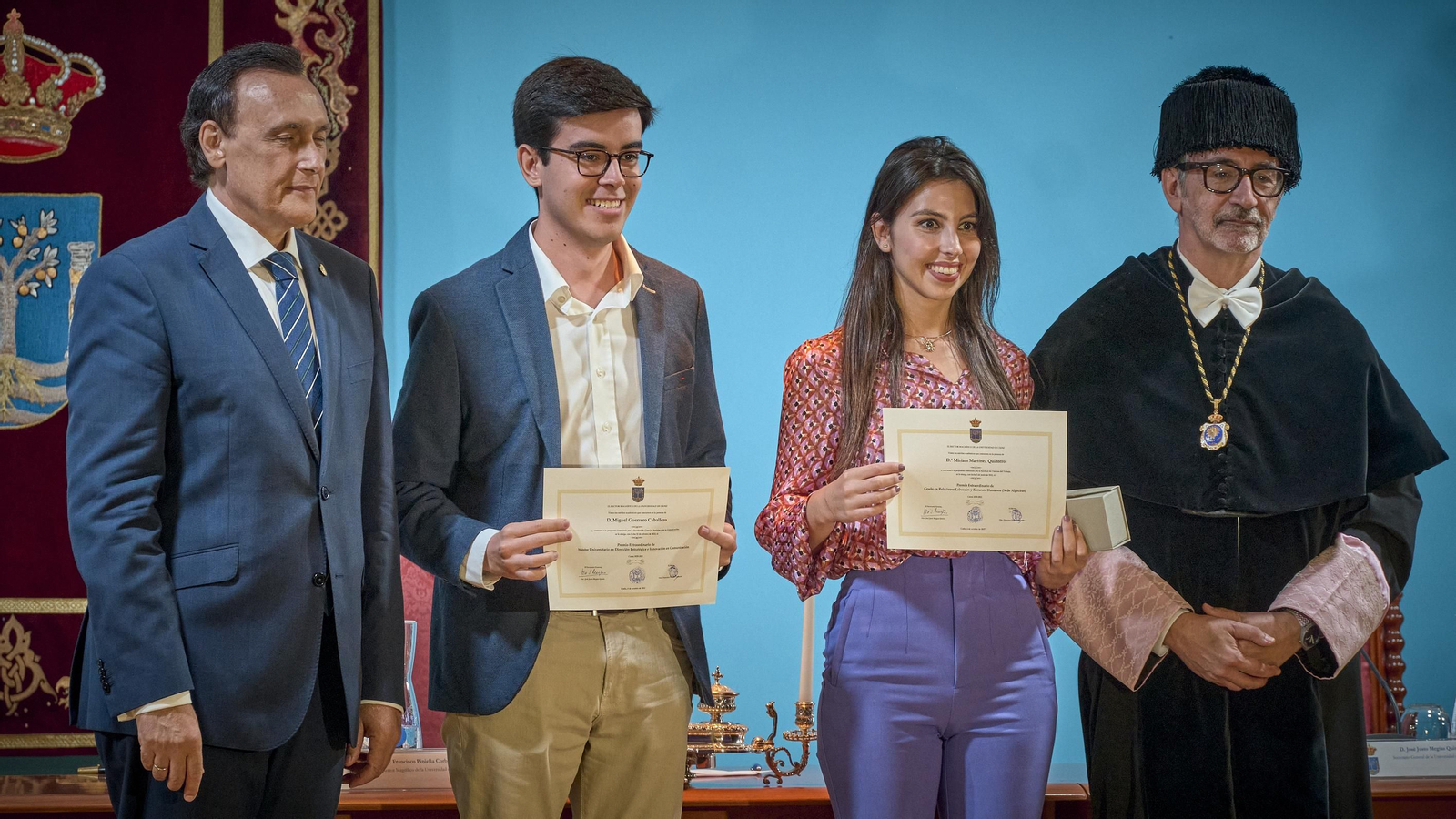 Entrega de premio extraordinarios de la UCA