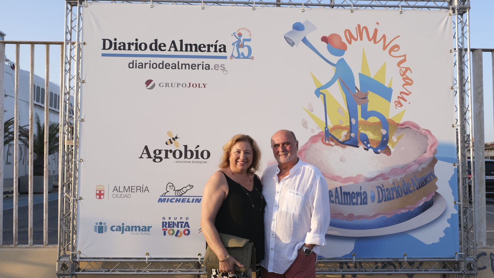 Imágenes de los asistentes a la Gala 15 Aniversario Diario de Almería