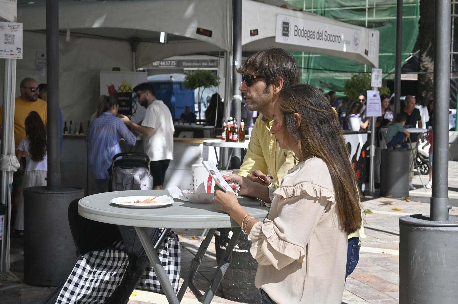 Ambientazo de sábado en la Feria de la Tapa