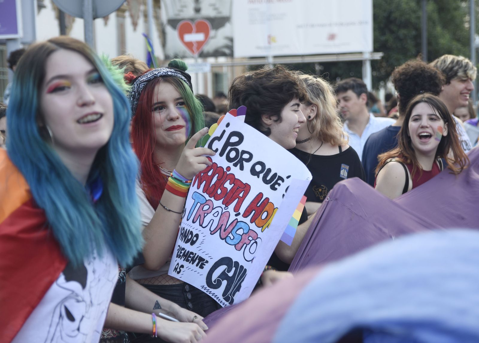 Marcha por el Orgullo en Córdoba.