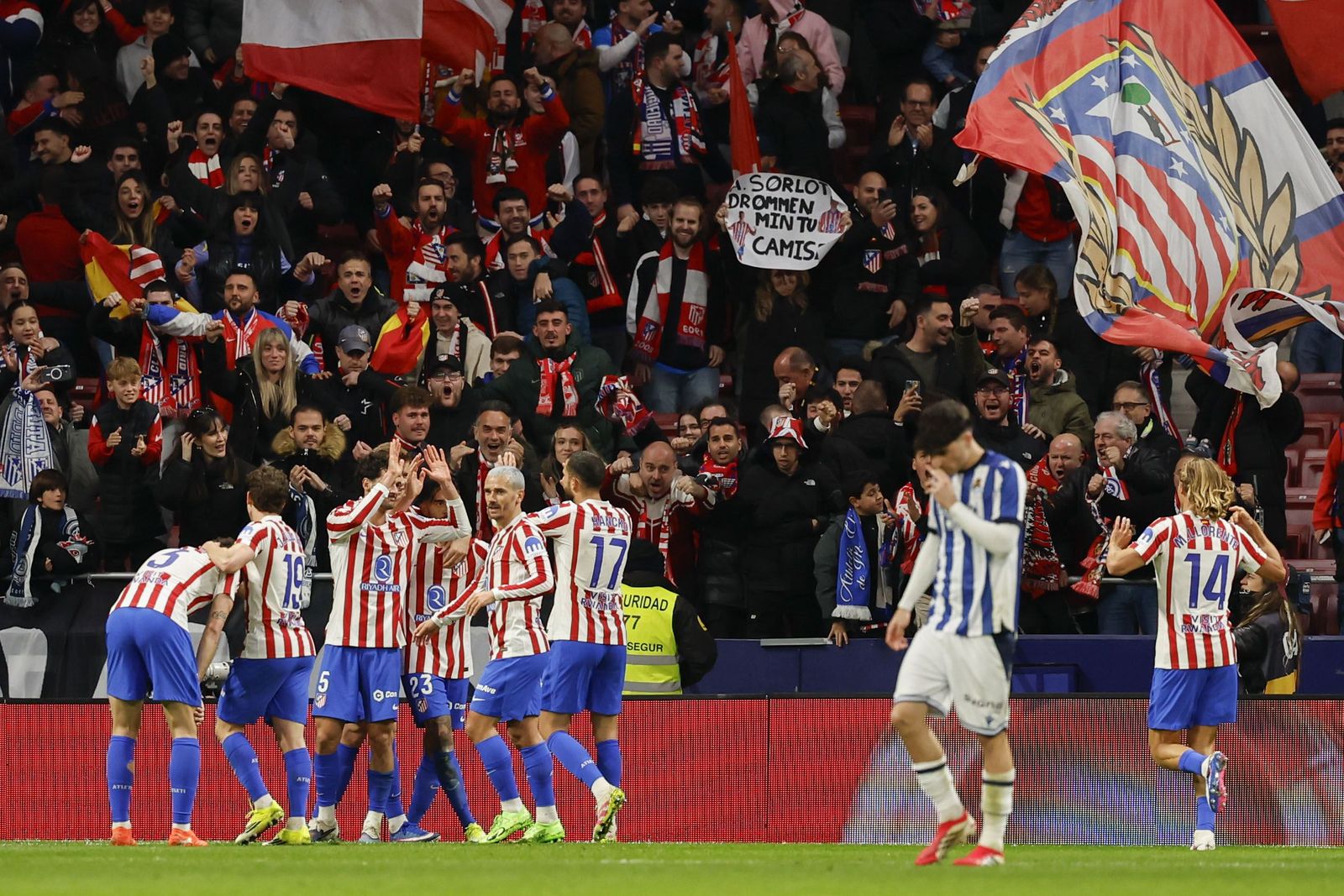 Las fotos del Atlético de Madrid-Real Sociedad