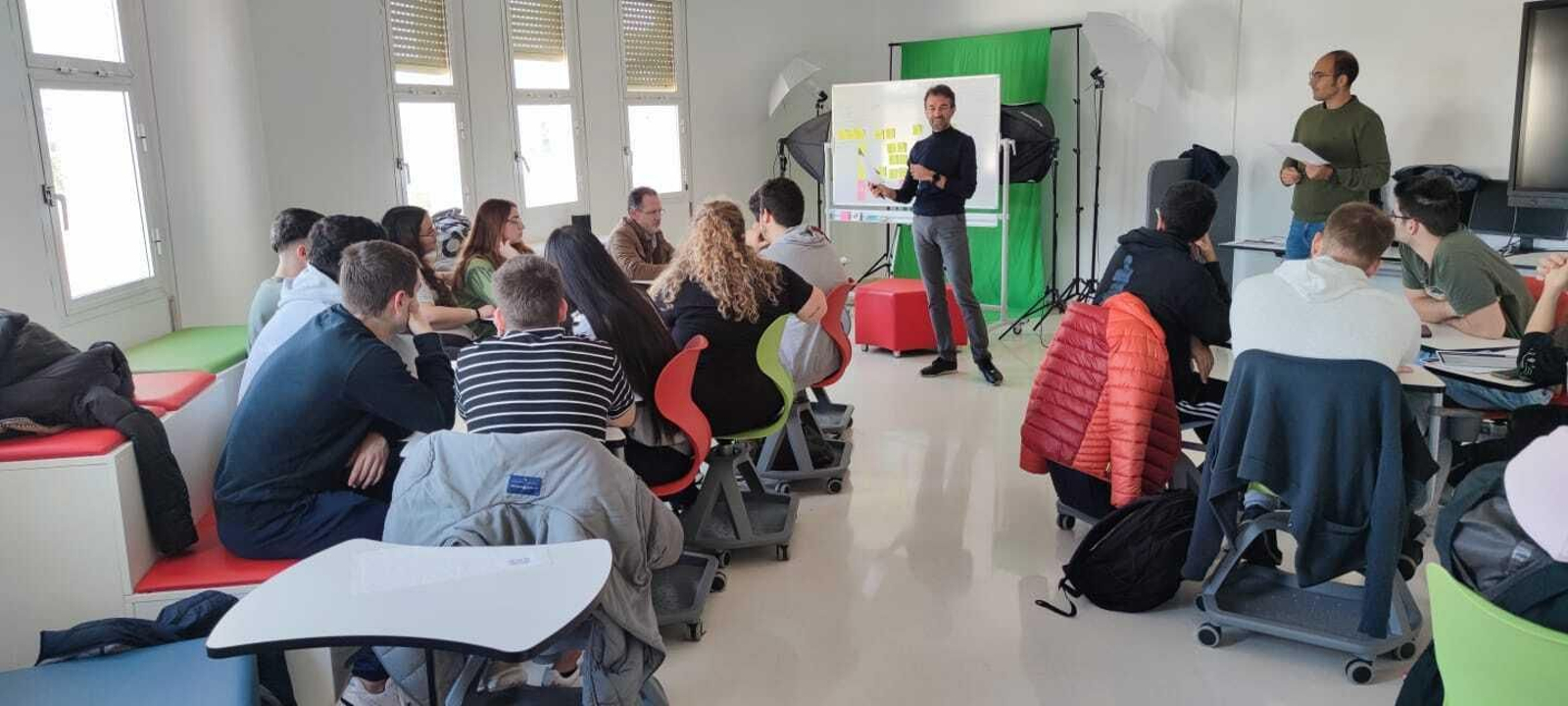 Una de las actividades celebradas en común por los cuatro institutos.