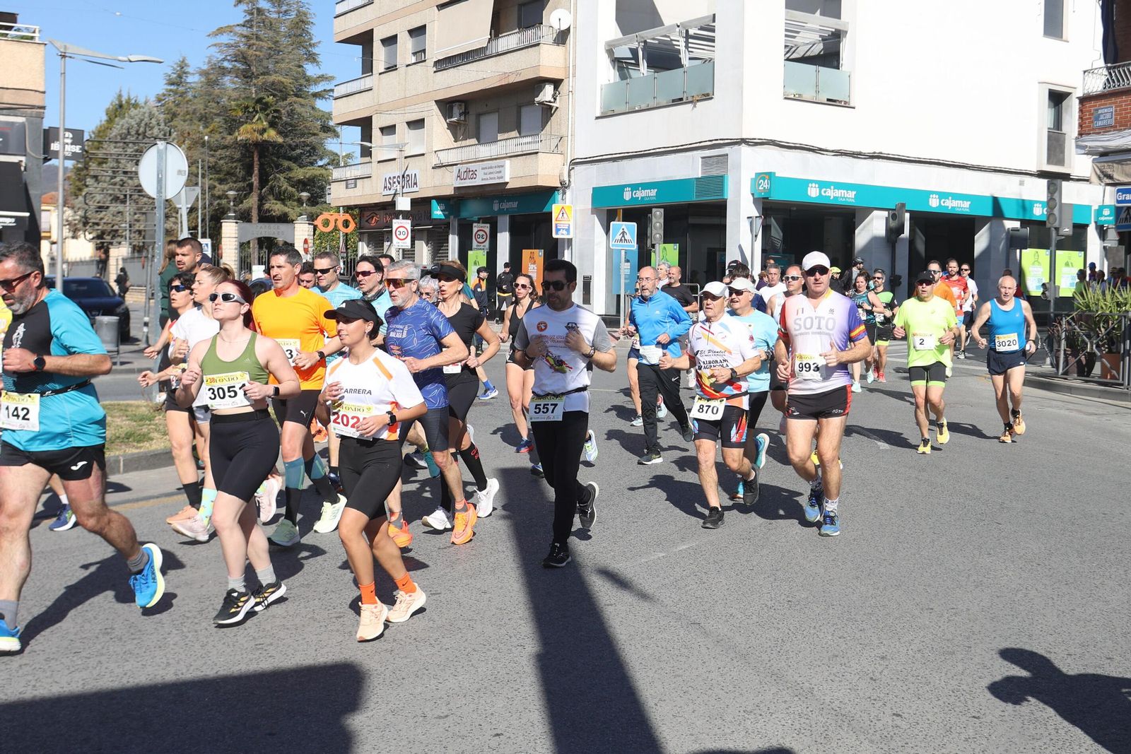 El buen tiempo acompañó en la prueba alboloteña.