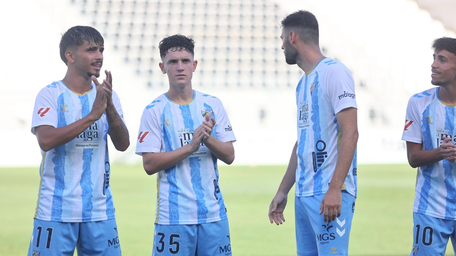 El Málaga CF - Córdoba, en fotos
