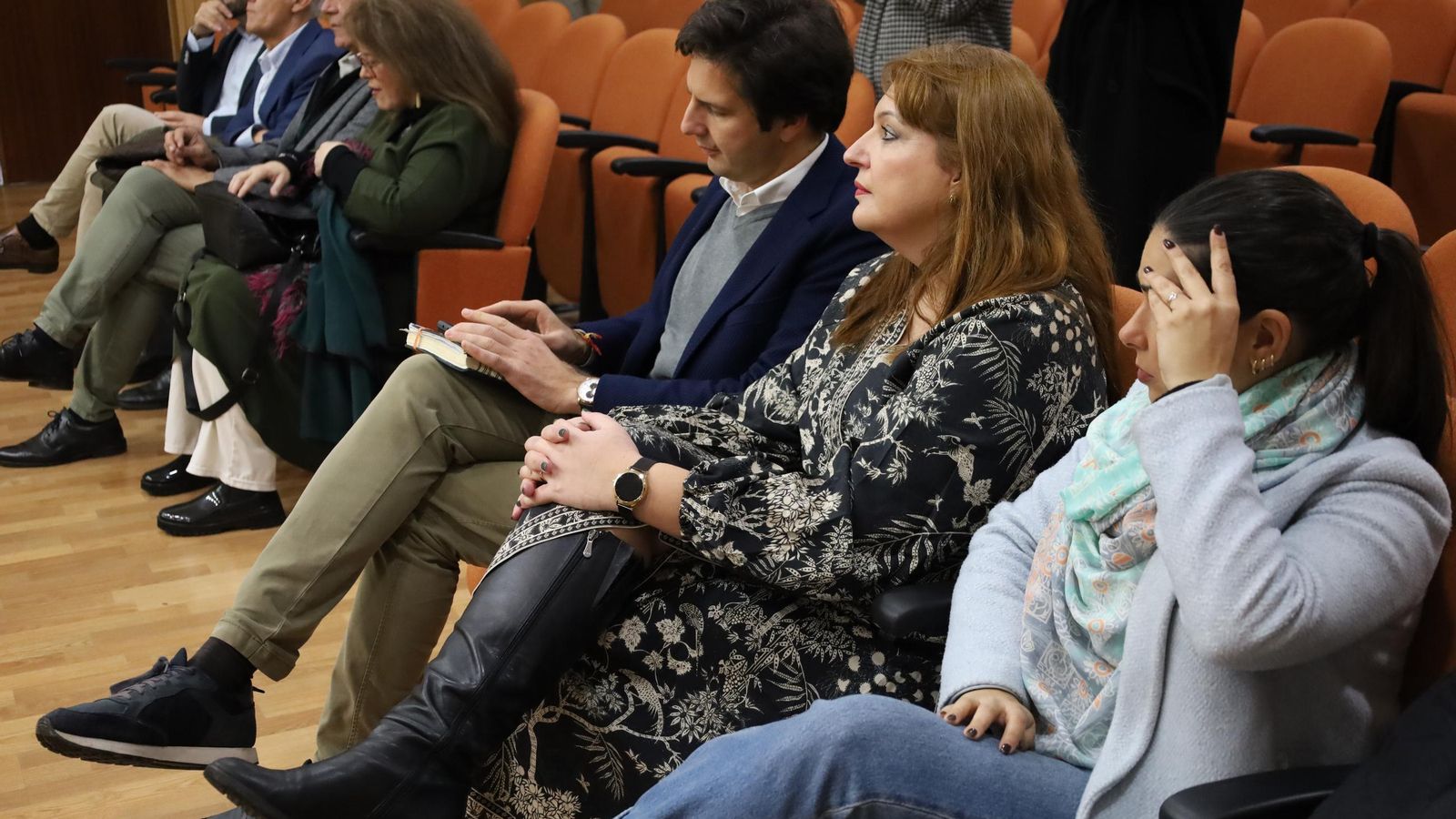 Algunos de los alcaldes asistentes a la presentación.