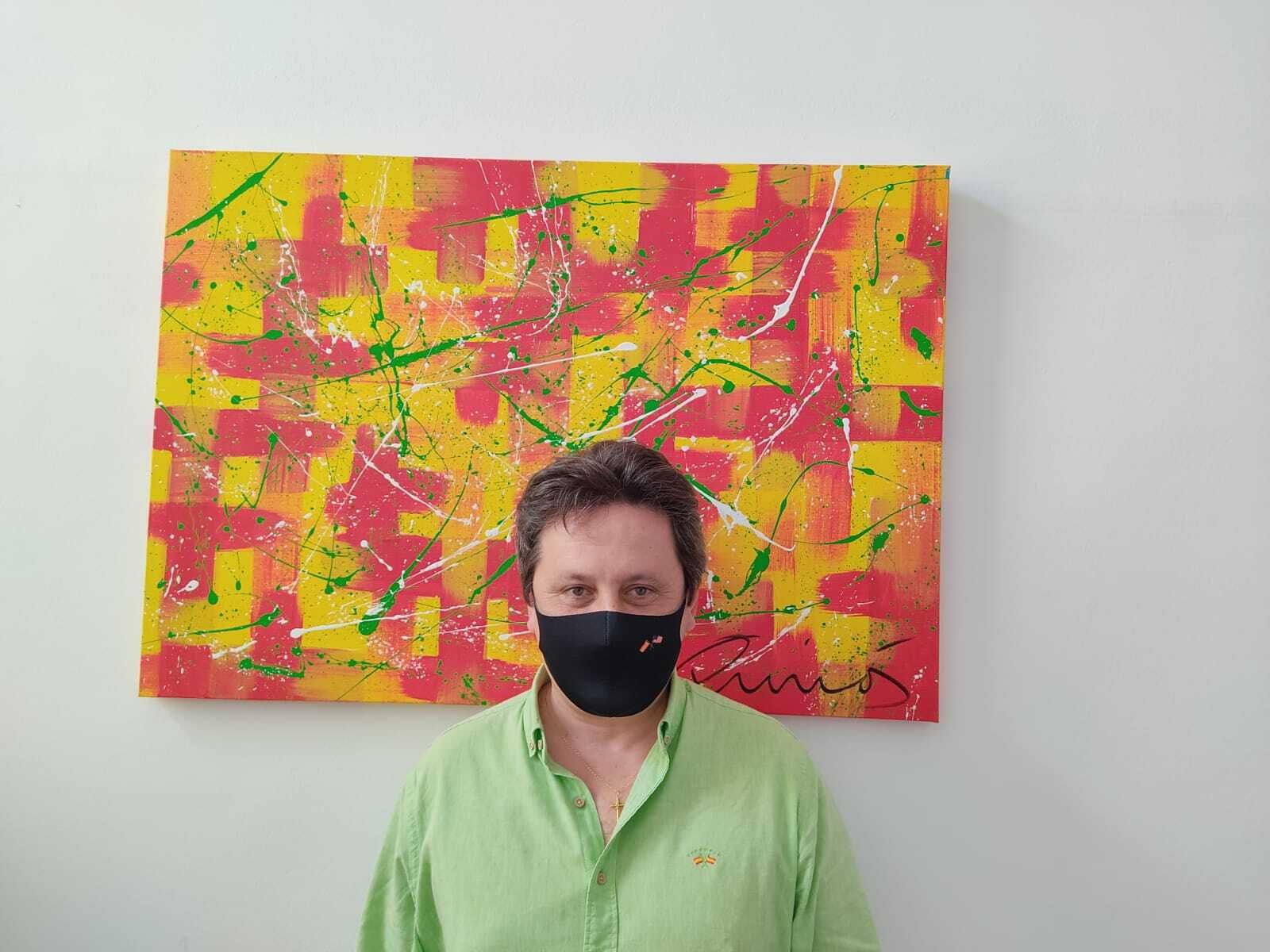 El portavoz de Vox El Puerto, Juan Carlos Sanz.