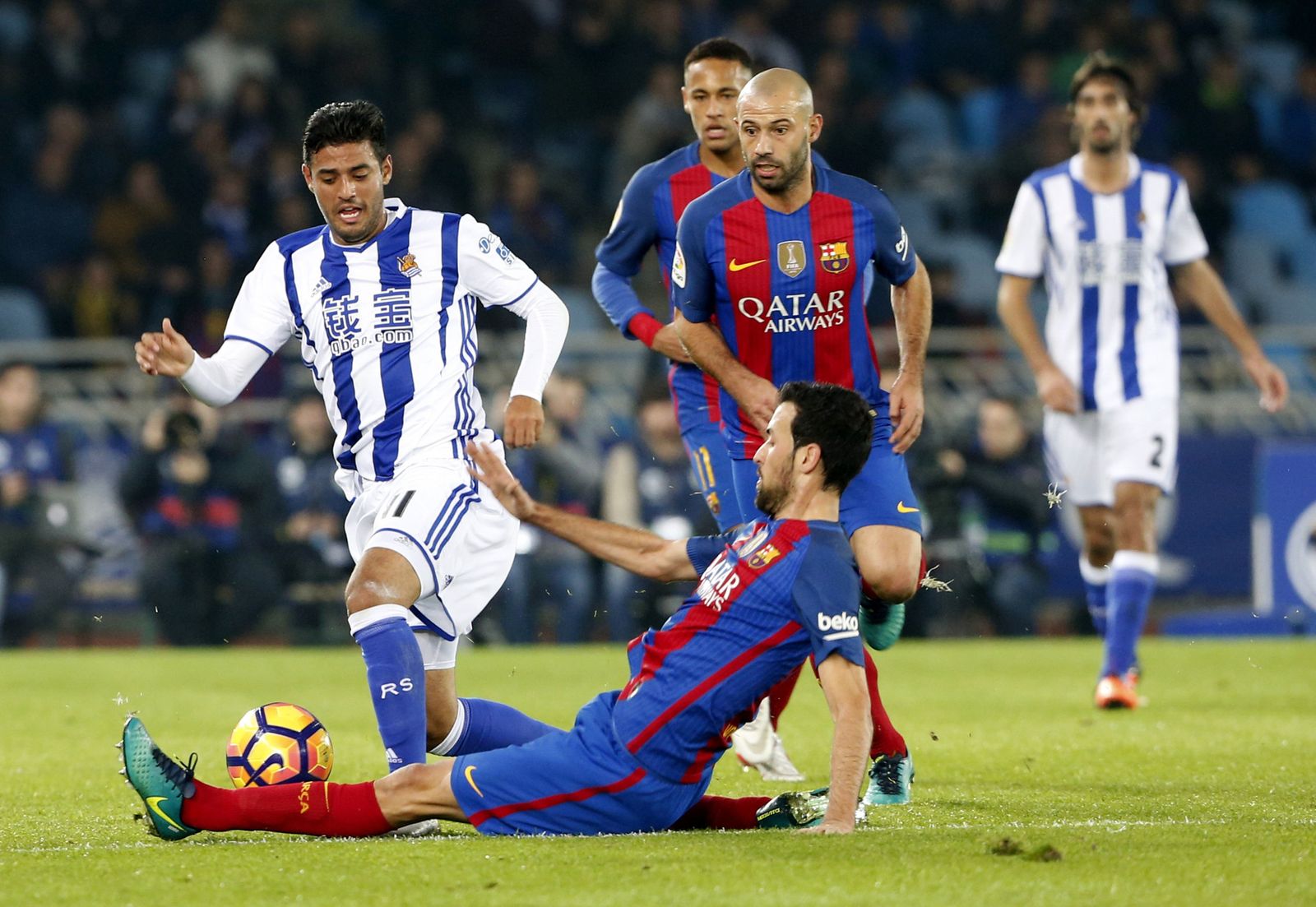 El Real Sociedad-Barcelona