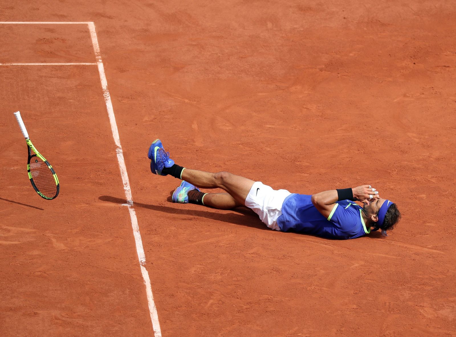 La final del décimo título de Nadal en Roland Garros, en imágenes