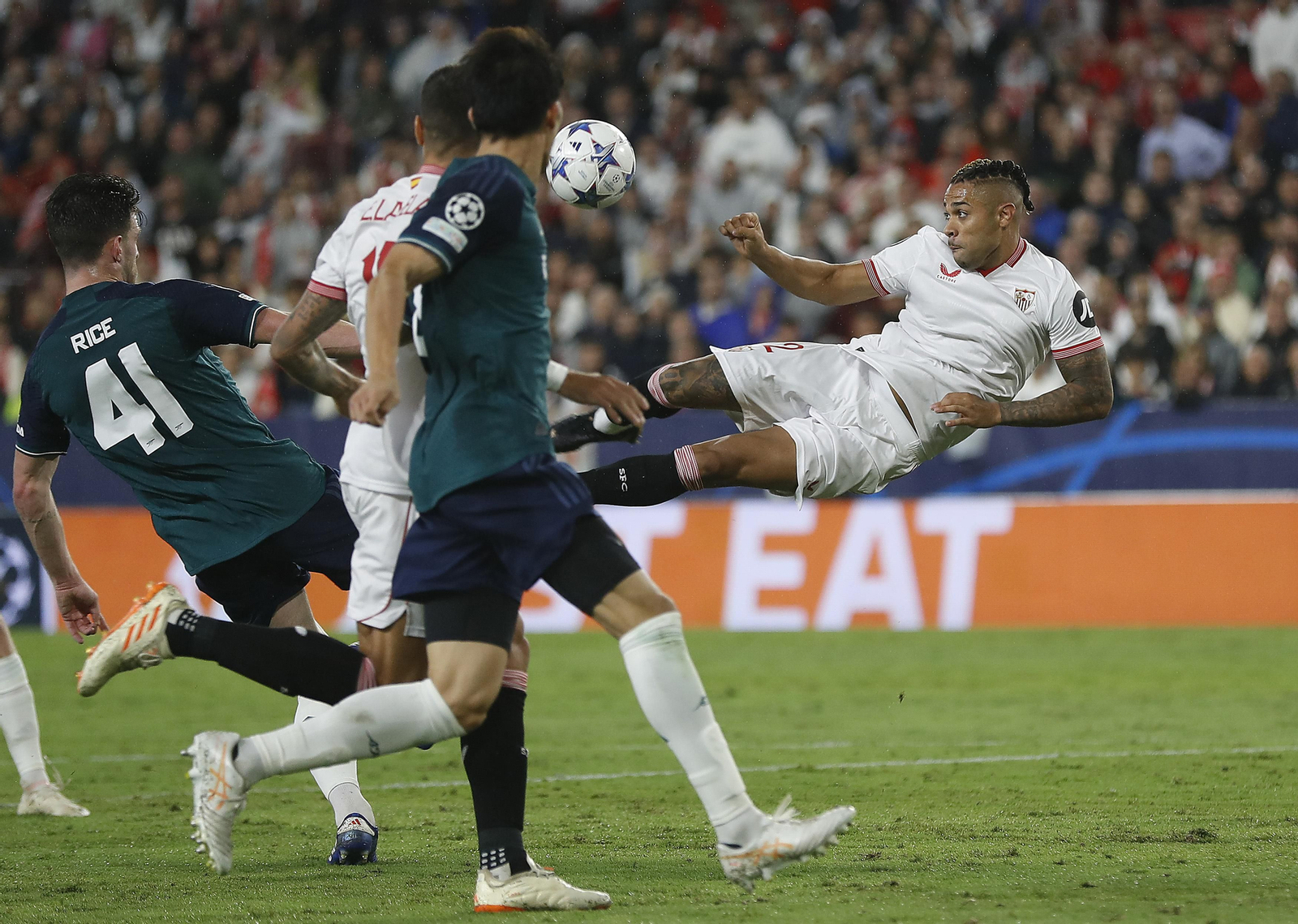 Las fotos del Sevilla-Arsenal