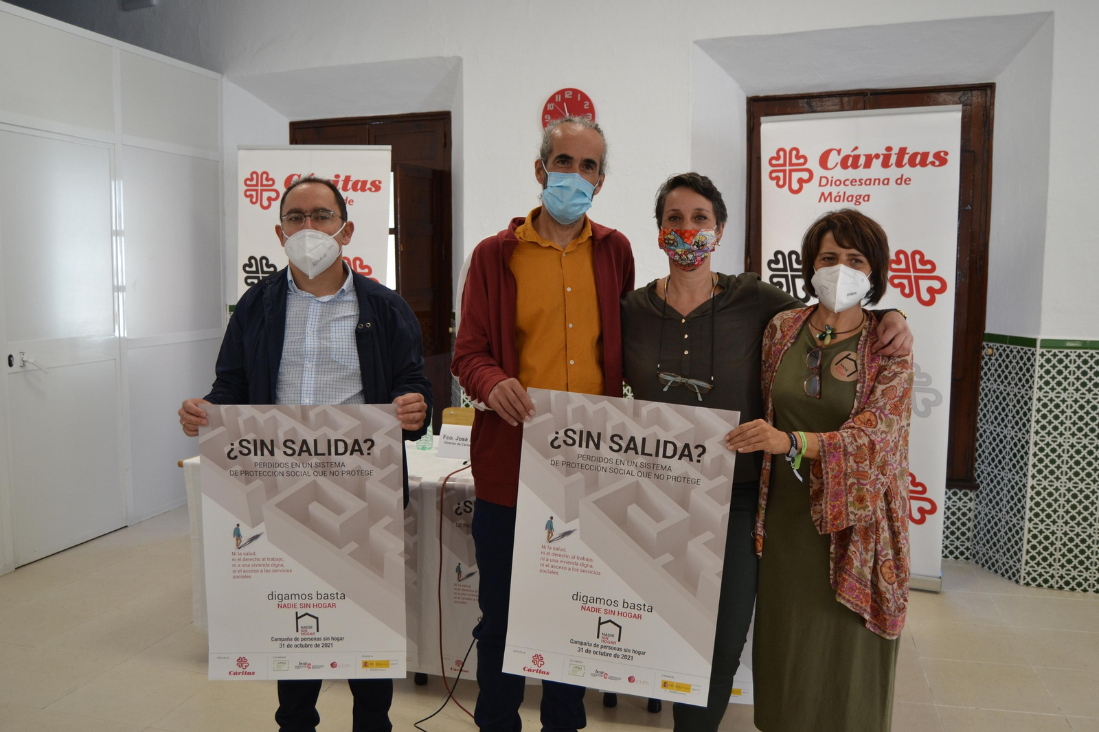 Presentación de la campaña "¿Sin salida?" Presentación de la campaña "¿Sin salida?"