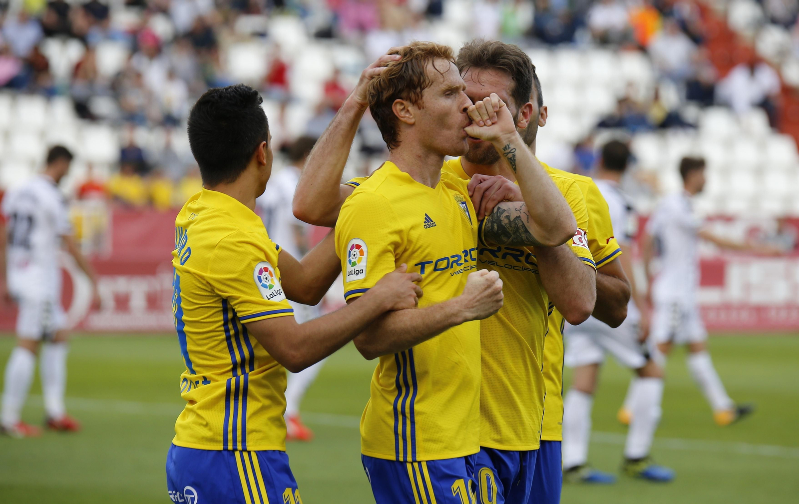 Las imágenes del Albacete-Cádiz