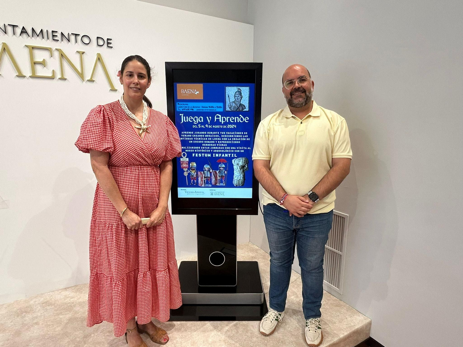 Presentación del taller de juventud 'Juega y Aprende'.