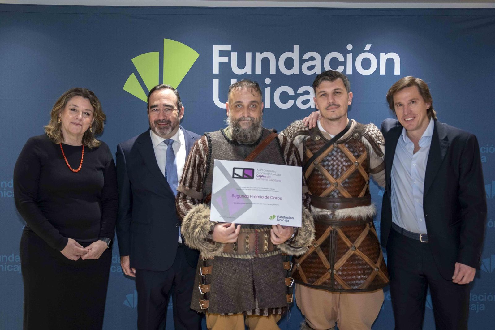 Fundación Unicaja entrega los XLVI Premios Coplas del Carnaval gaditano