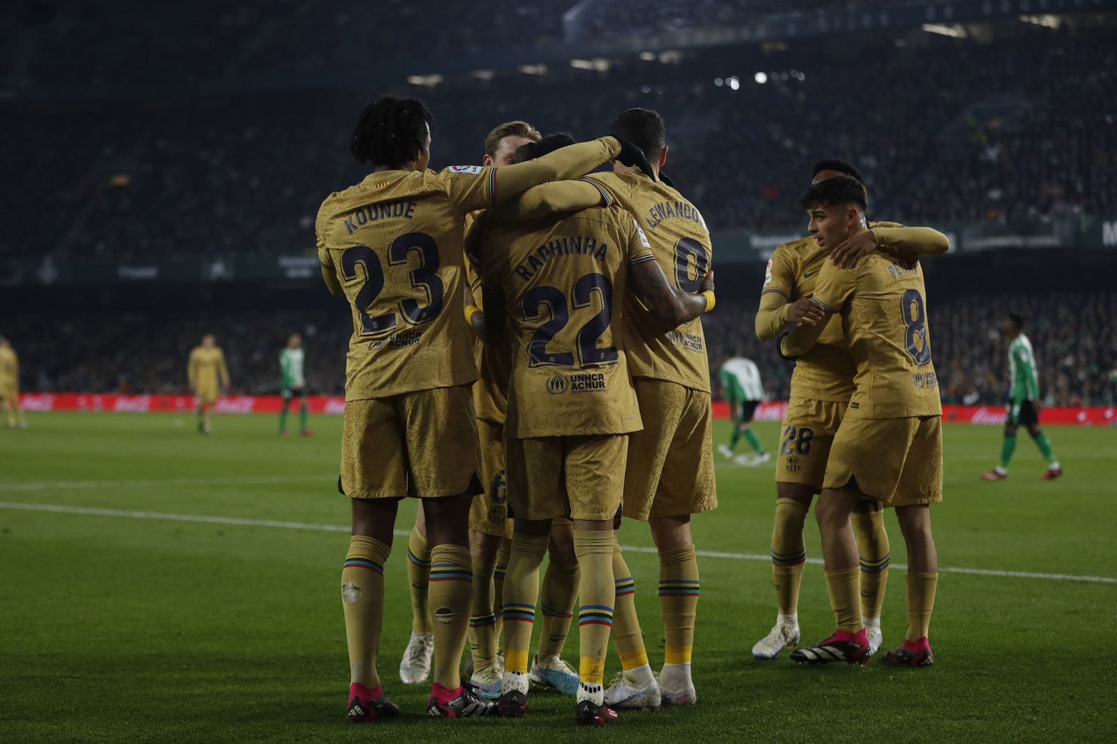 Las imágenes del Betis-Barcelona