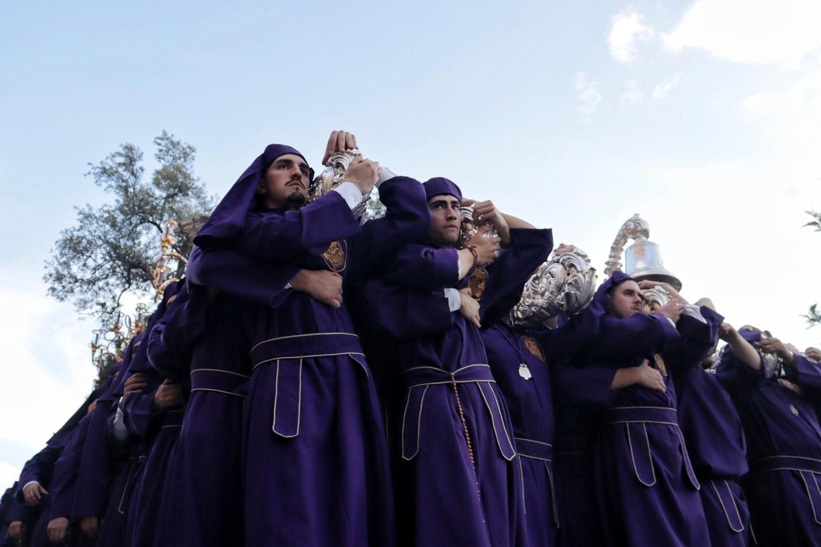 El Huerto el Domingo de Ramos en Málaga, en imágenes