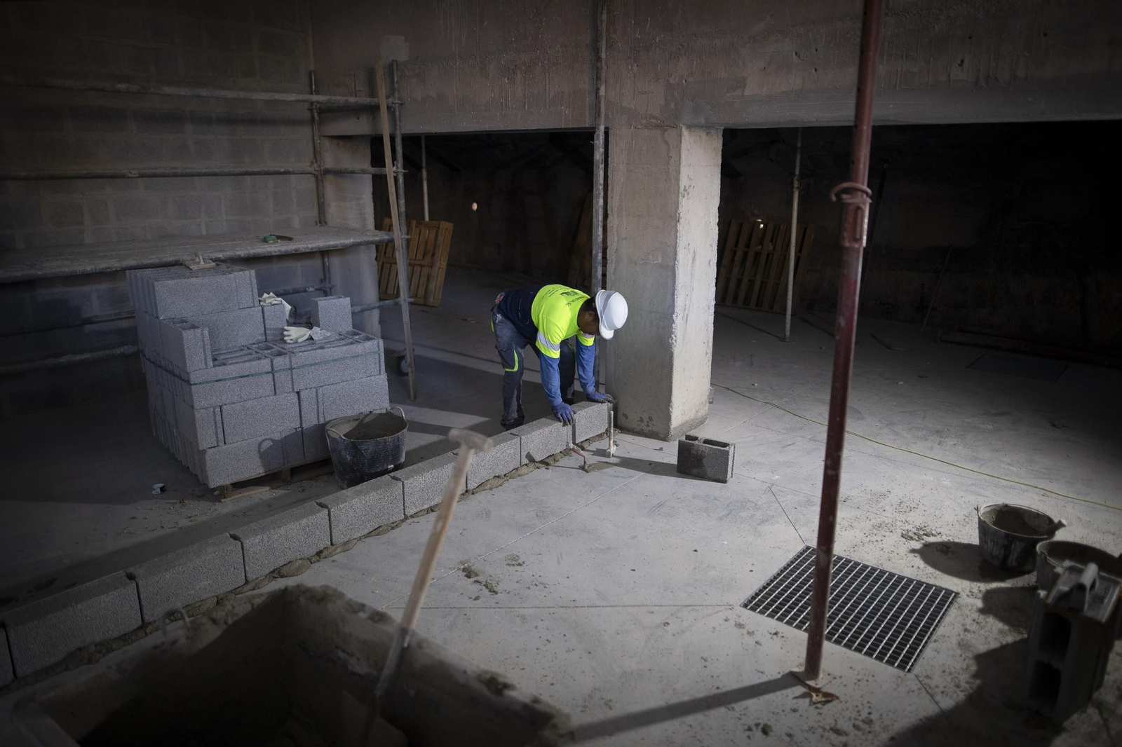 Las obras de la piscina olímpica de Fuentenueva, por dentro