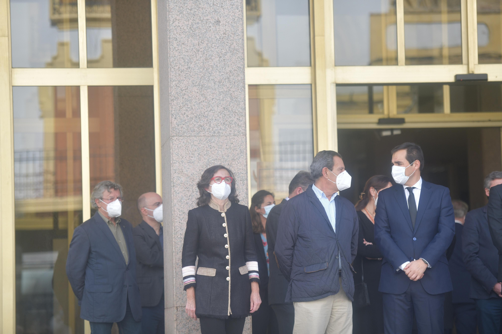 Las fotos de la capilla ardiente de Julio Anguita