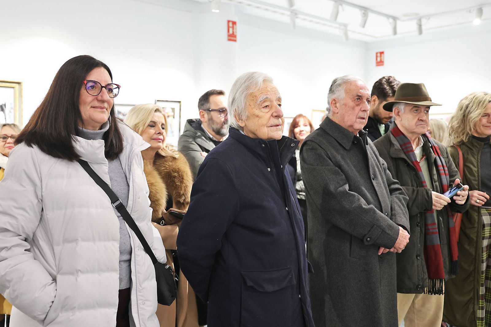 Fotografías de la inauguración de la exposición ‘Amigos’ de Antonia María Peralto