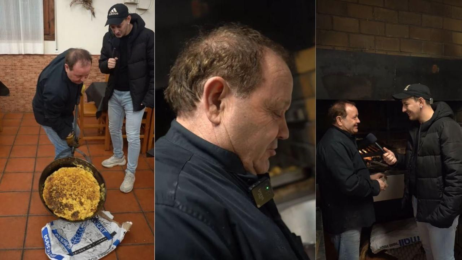 Imágenes del reto viral que ha superado este jiennense en Teruel.