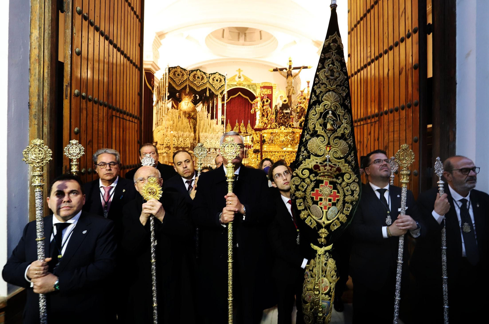 Imágenes del Nazareno en la madrugá de Huelva