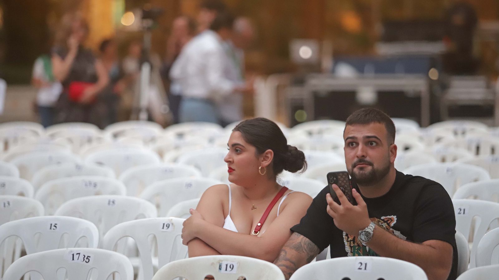 Fotos de ambiente en el espectáculo de Noelia Sabarea y Alain Pérez en Algeciras