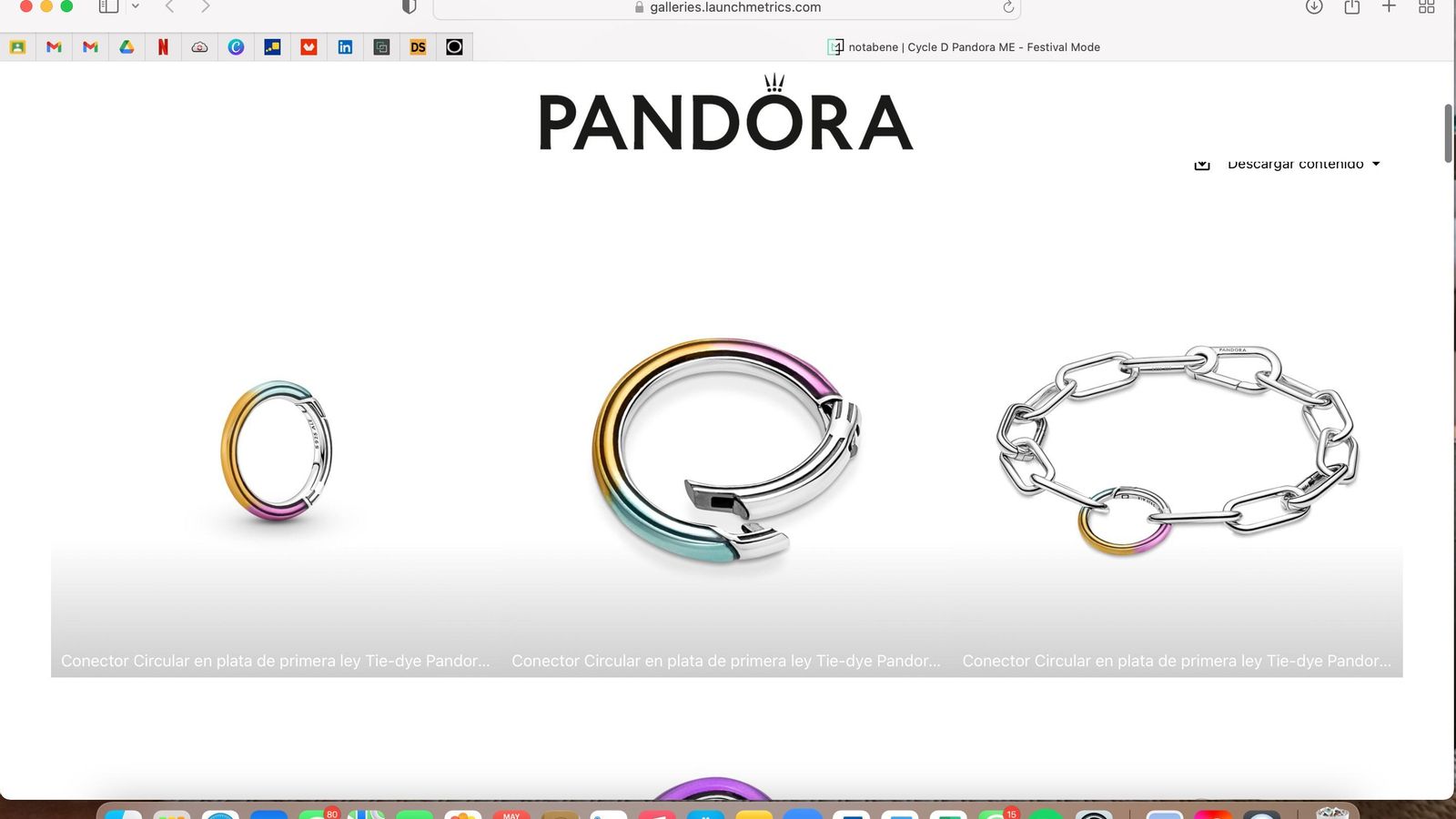 Conector circular Tie Dye