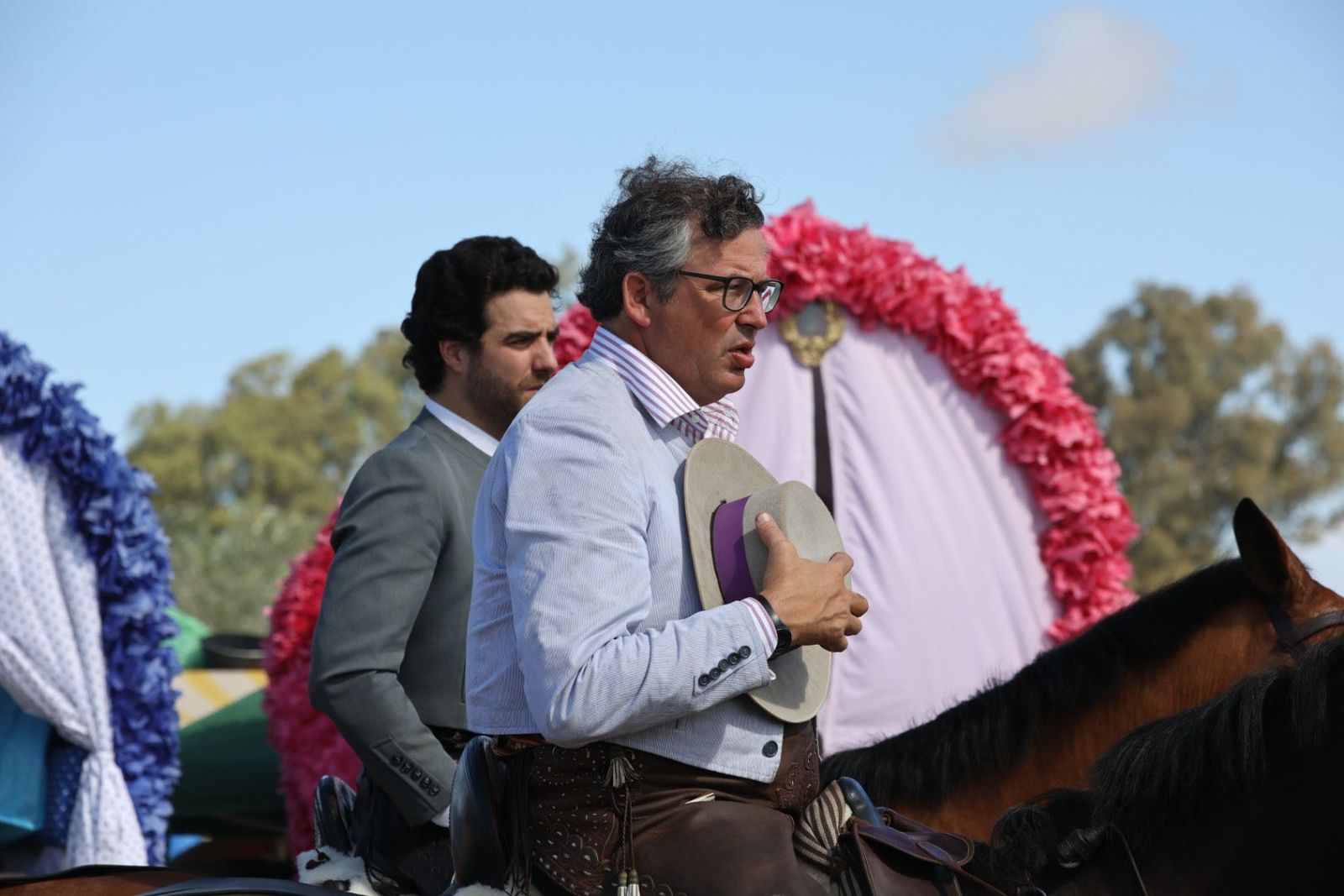 Misa de romeros de las hermandades de Jerez y El Puerto en Marismillas