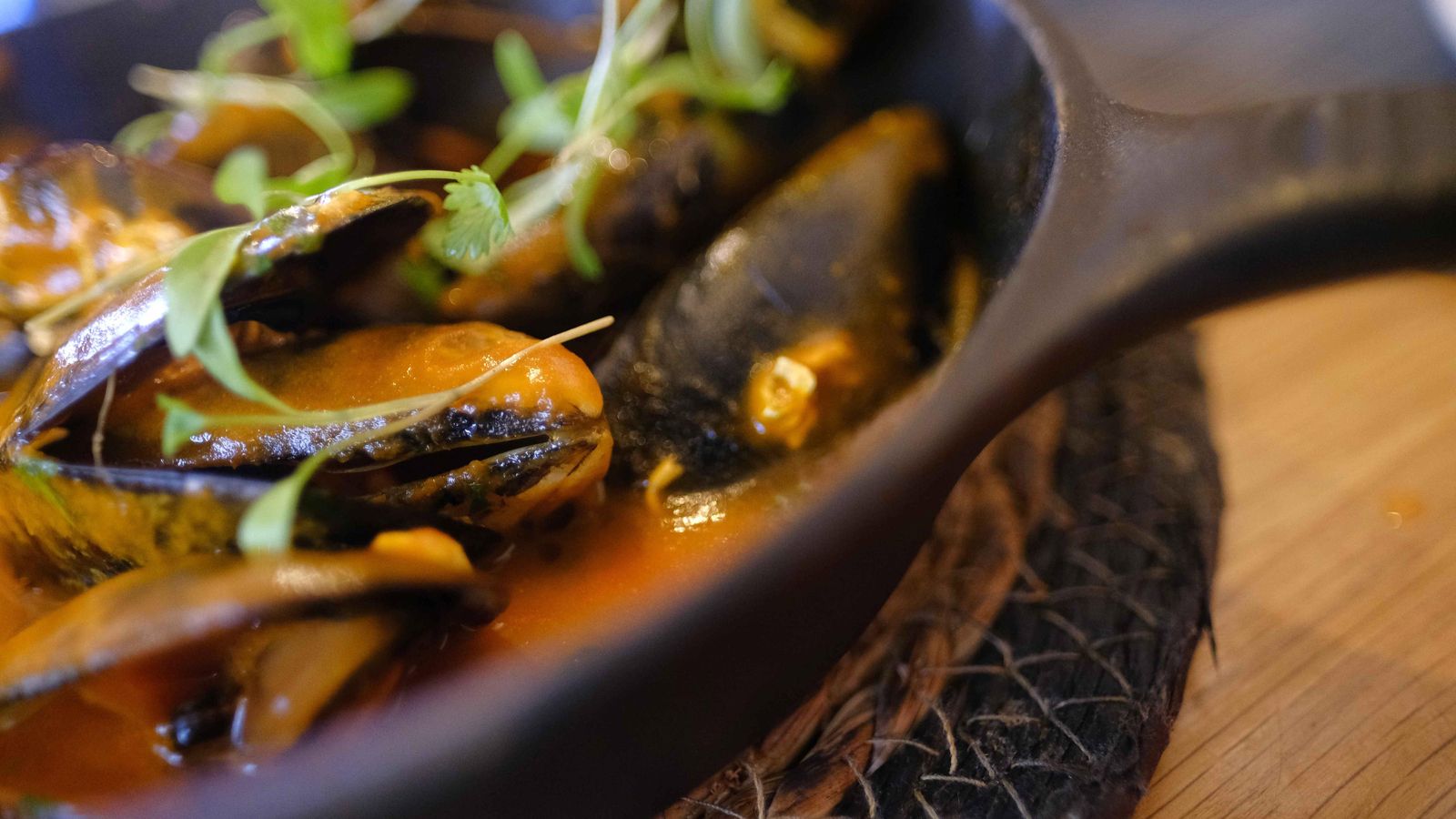 Mejillones cabreados