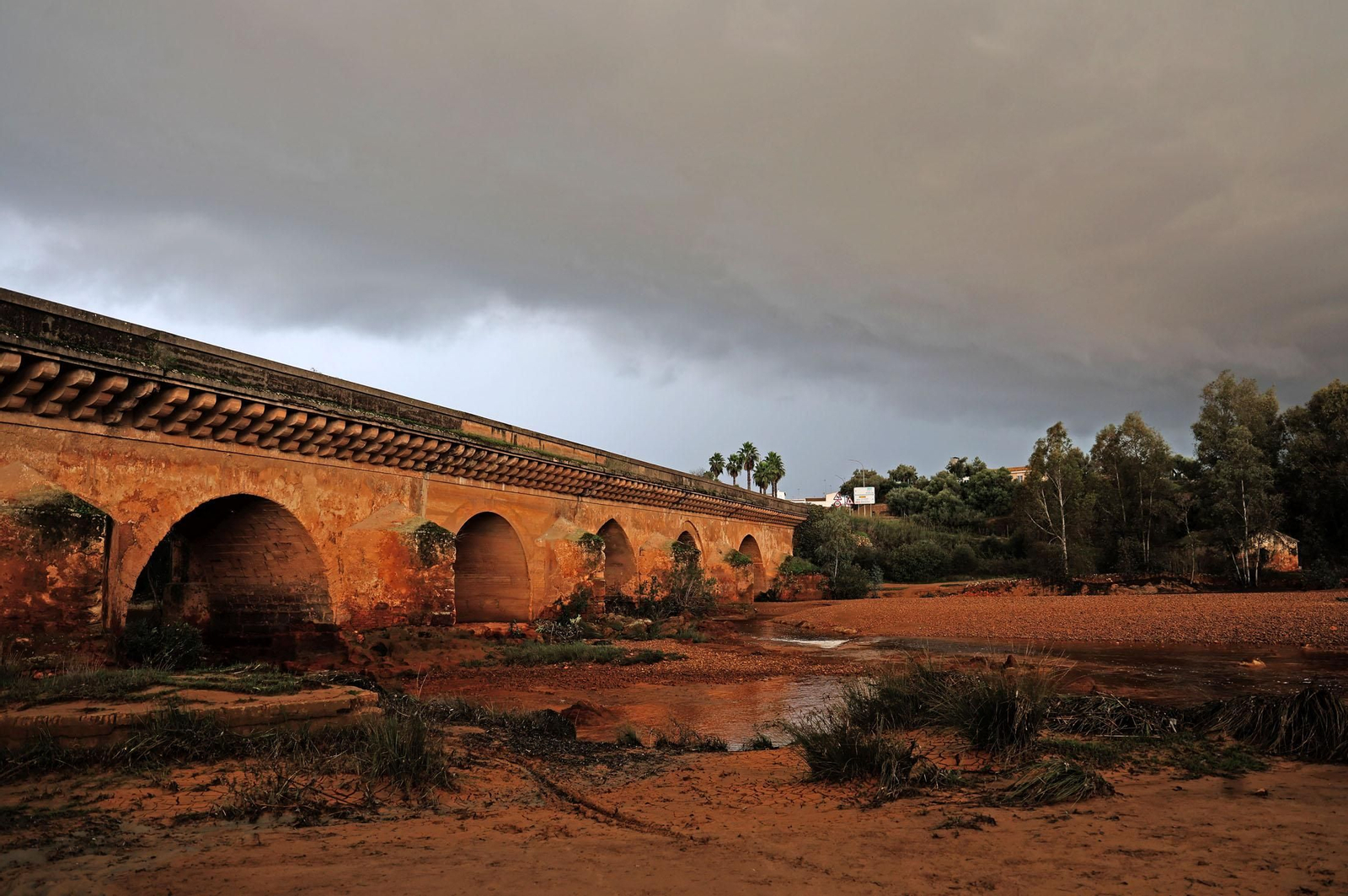 Imágenes del paso de la DANA por Huelva en la mañana del viernes
