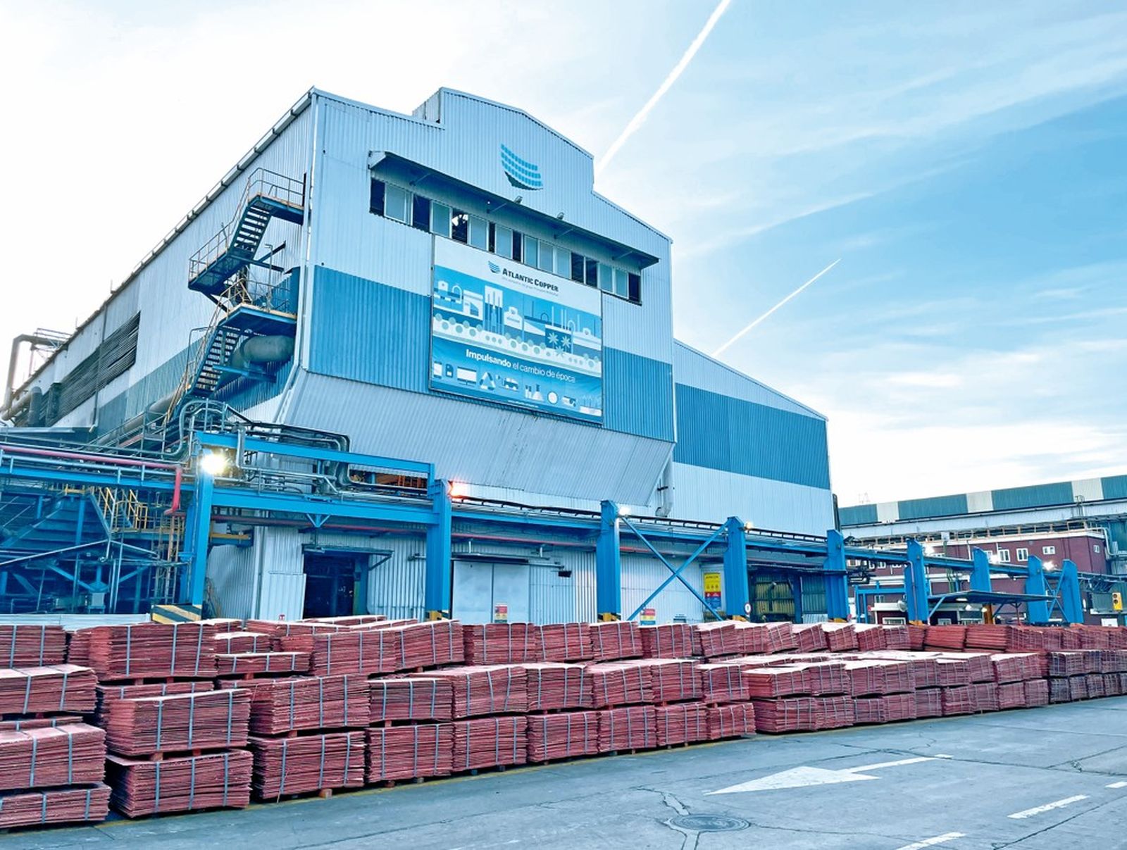 Fundición de Atlantic Copper en Huelva.